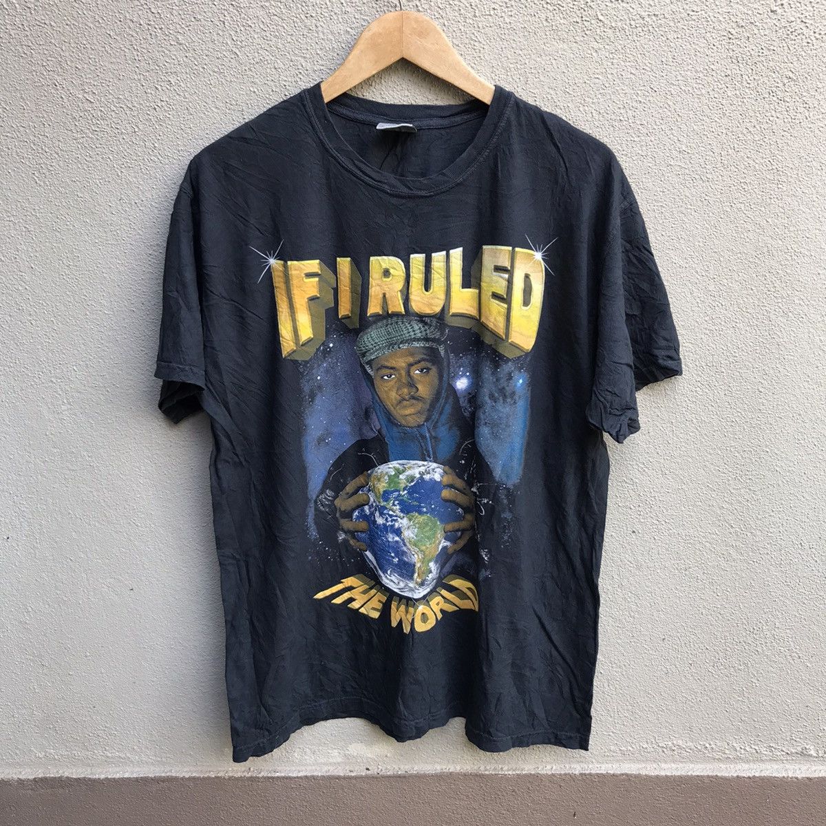 Rap Tees NAS rap tee hiphop Size US L / EU 52-54 / 3 - 1 Thumbnail