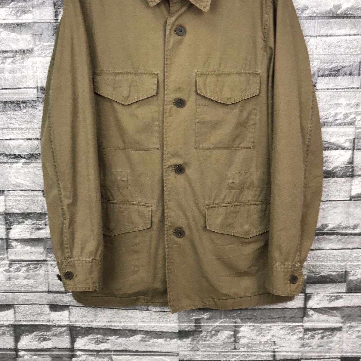 Japanese Brand Heat🔥Iconic Kansai Yamamoto military shirt Size US L / EU 52-54 / 3 - 2 Thumbnail
