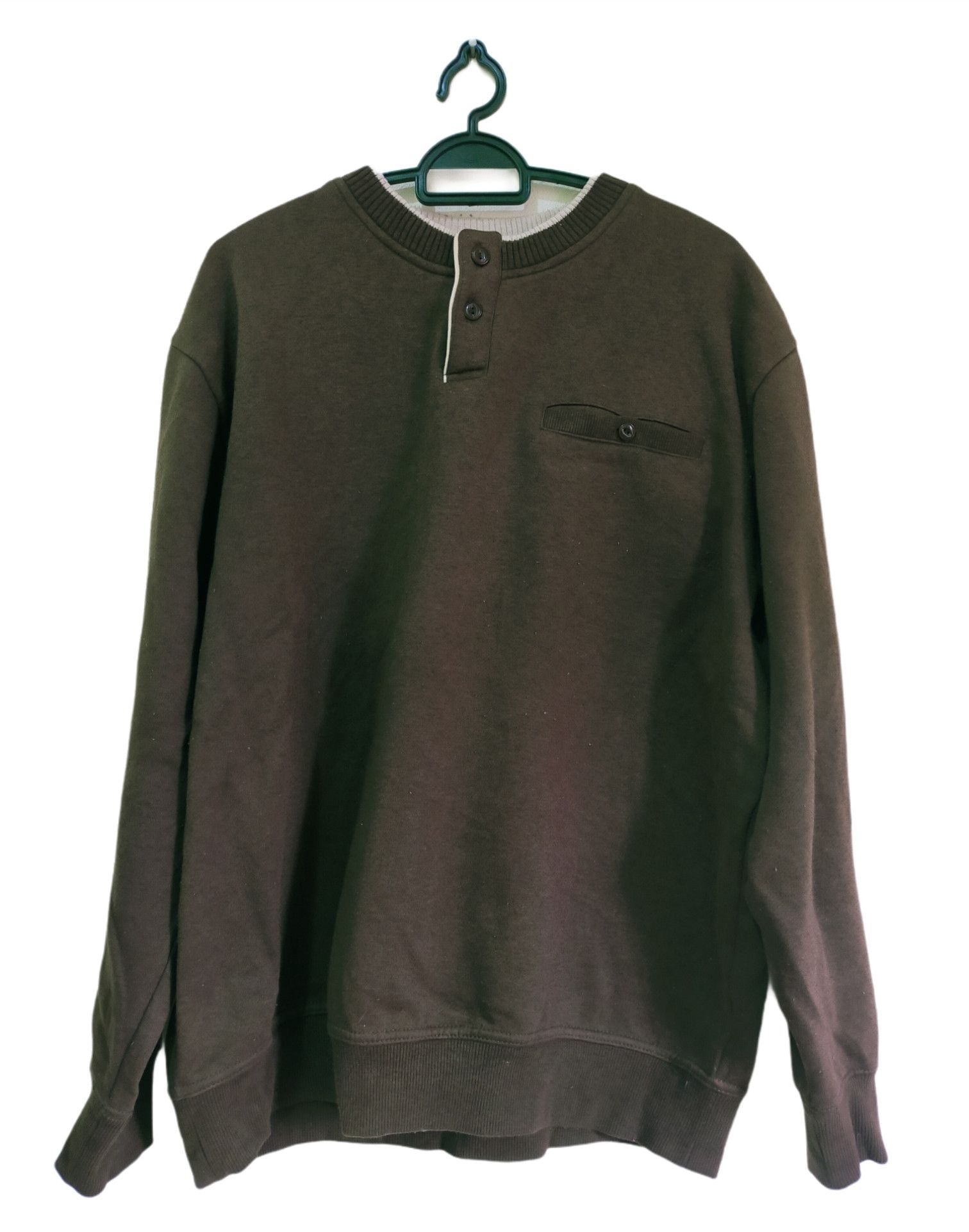 image of Vintage Up To You Produce By Kansai Yamamoto Sweatshirt in Dark Brown, Men's (Size Large)