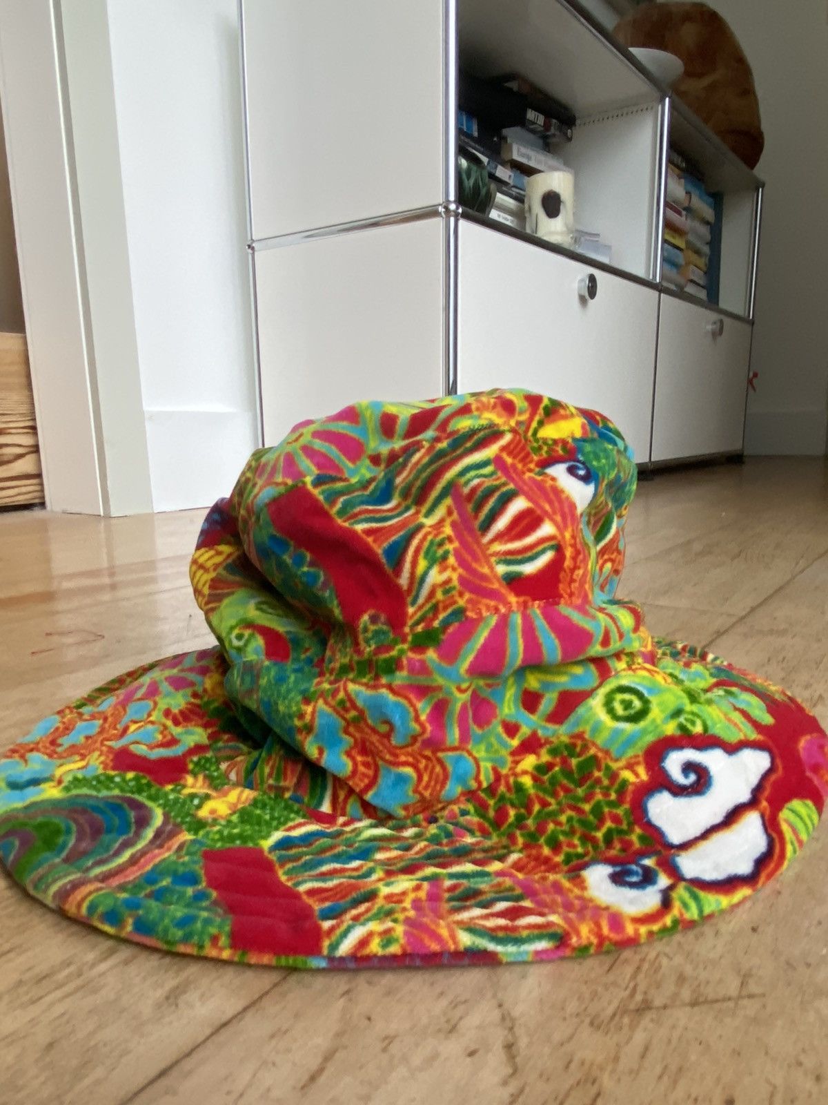 Comme des Garcons Homme Plus Comme does Garçons Homme 2001 AW Psychedelic Hat Size ONE SIZE - 4 Thumbnail
