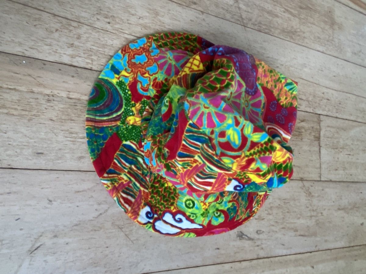 Comme des Garcons Homme Plus Comme does Garçons Homme 2001 AW Psychedelic Hat Size ONE SIZE - 3 Thumbnail