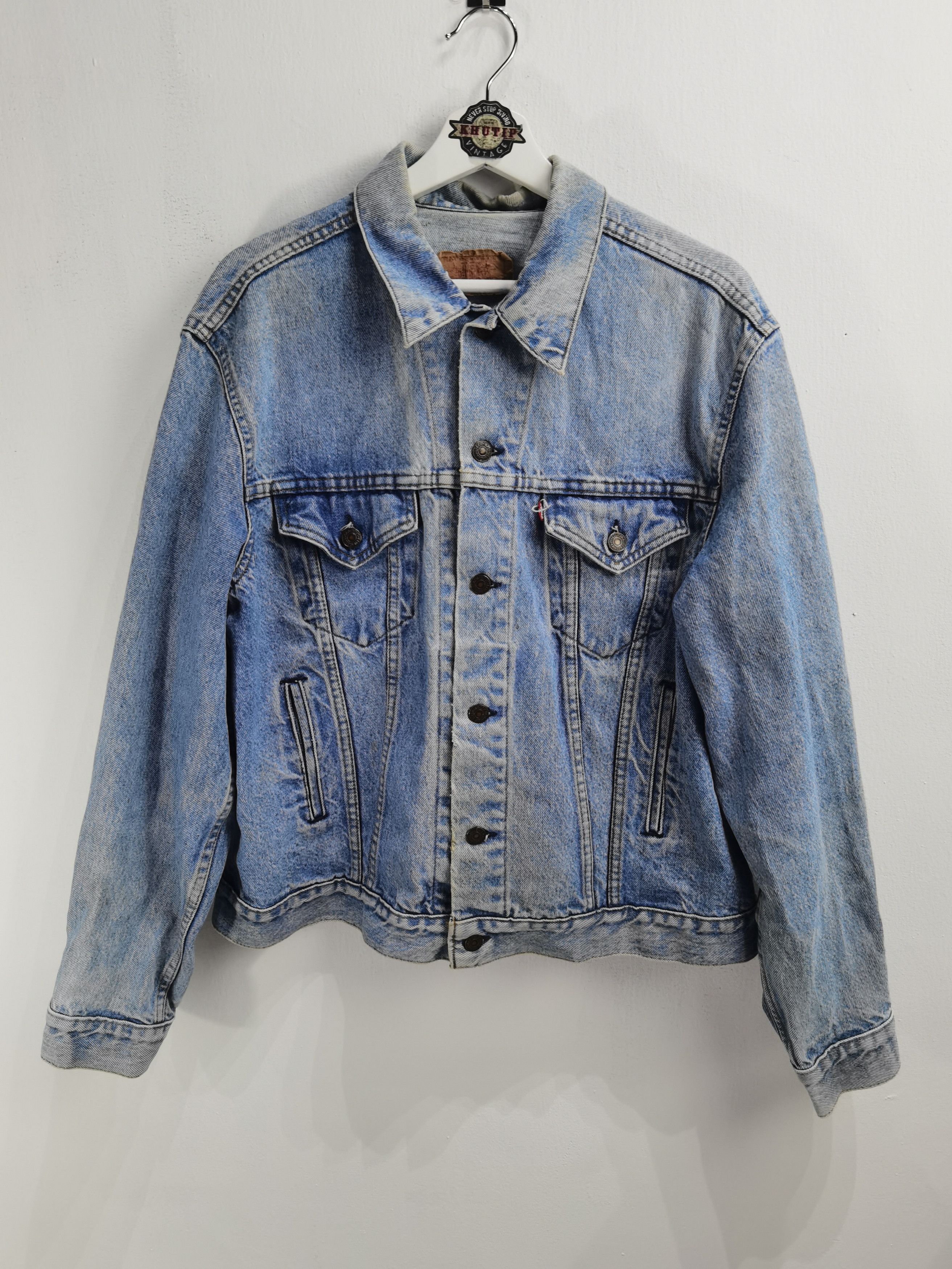 Levi's Vintage Levi's Denim Jacket Size US XL / EU 56 / 4 - 1 Thumbnail