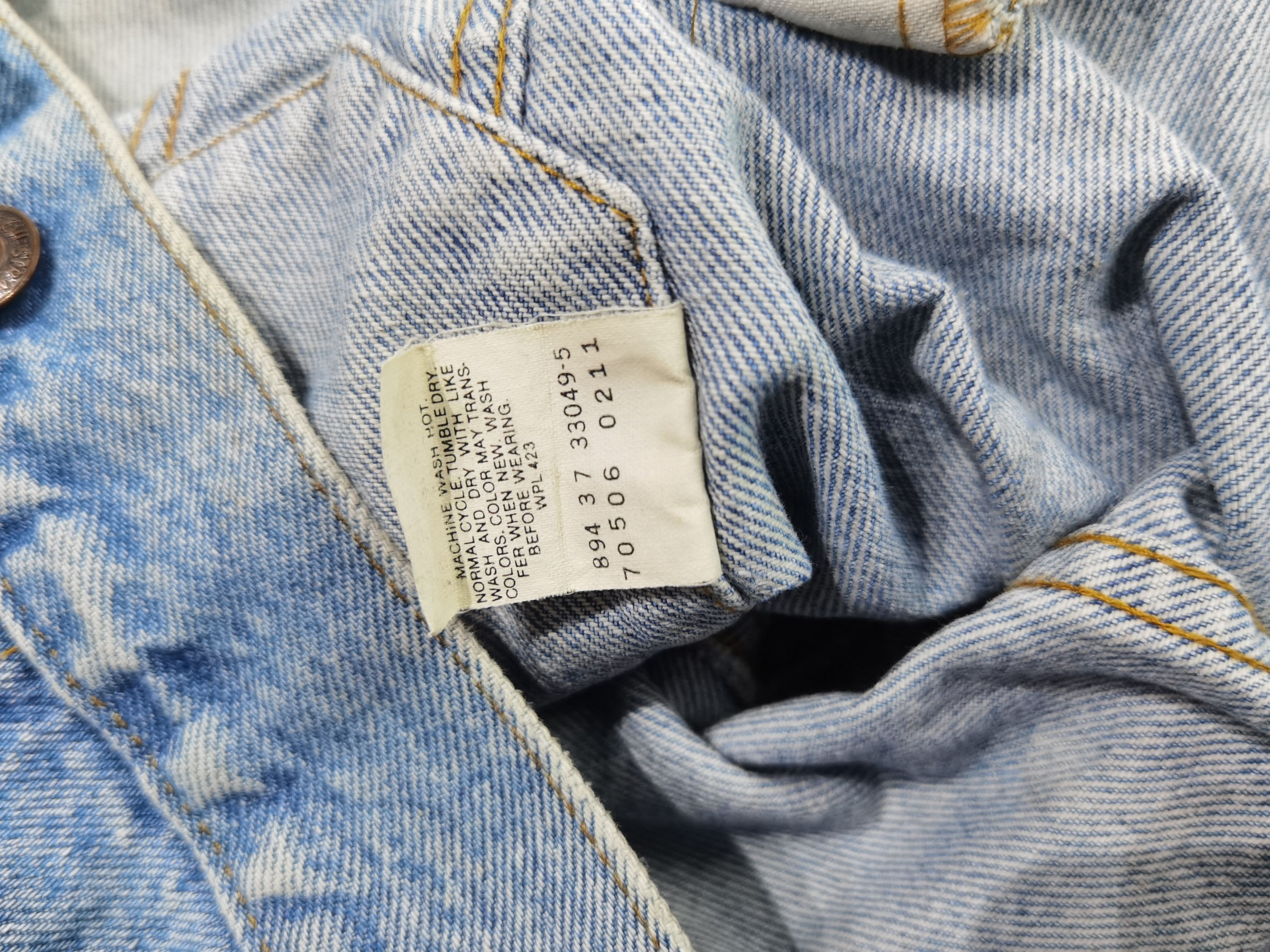 Levi's Vintage Levi's Denim Jacket Size US XL / EU 56 / 4 - 8 Thumbnail