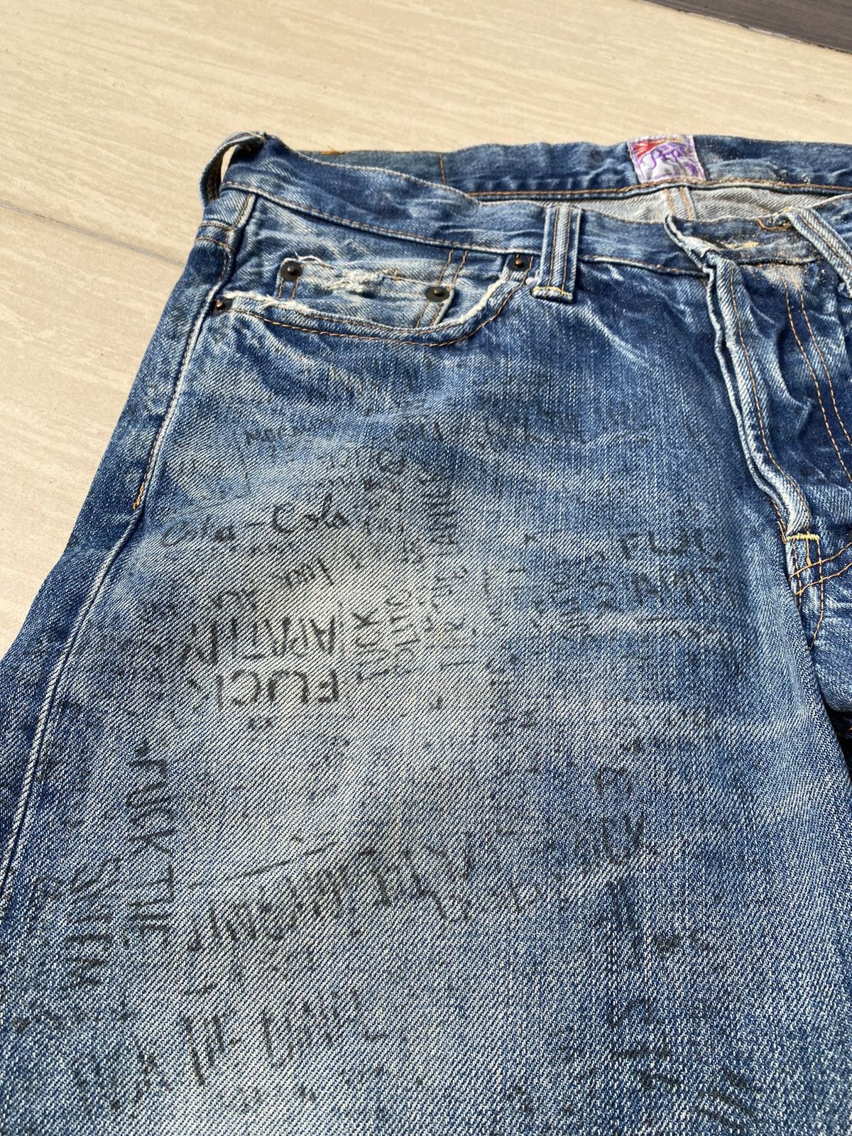 Prps “fuck” jeans Size US 30 / EU 46 - 3 Thumbnail