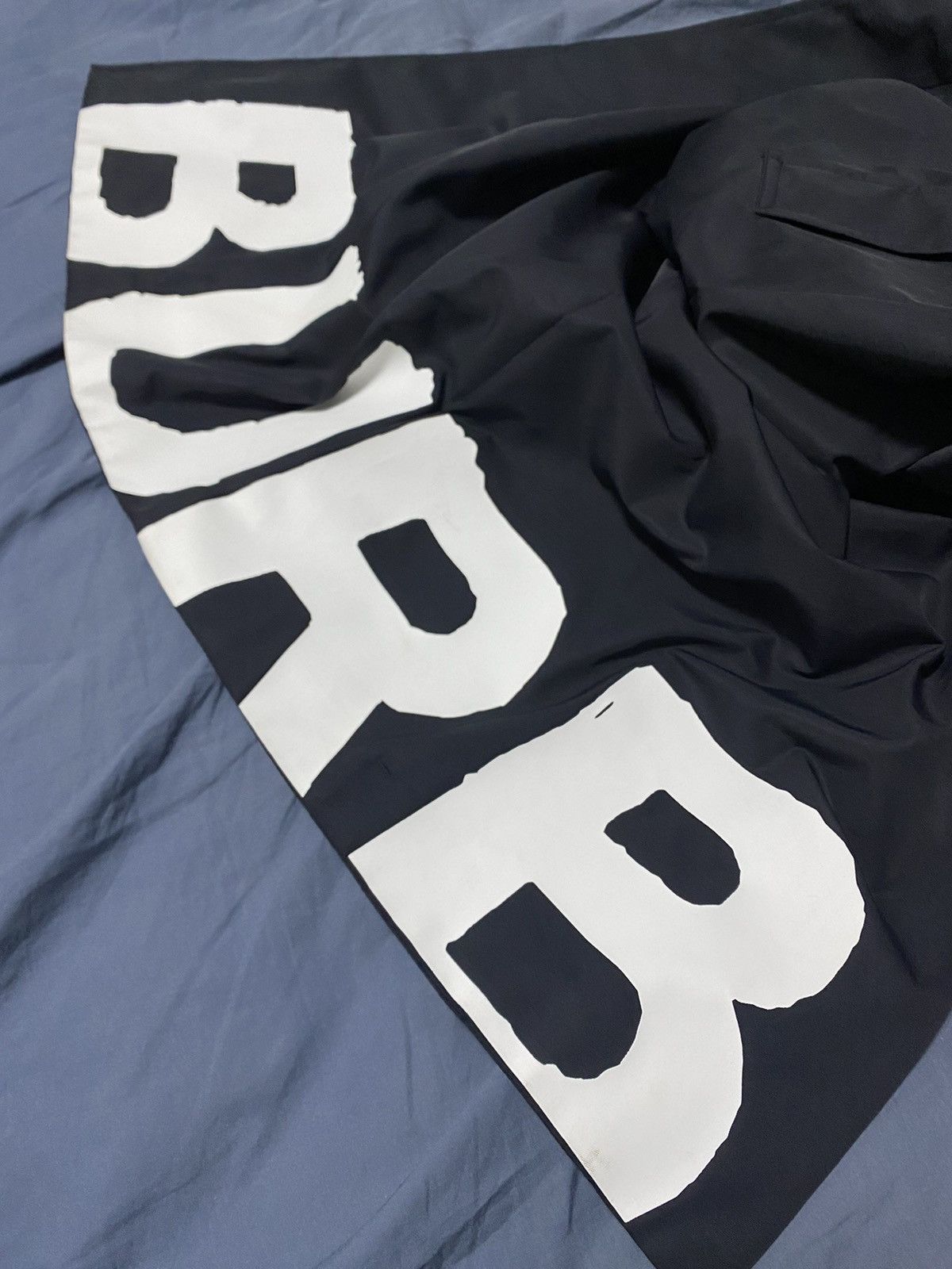 Burberry Navy Logo Trench Coat Size US M / EU 48-50 / 2 - 7 Thumbnail