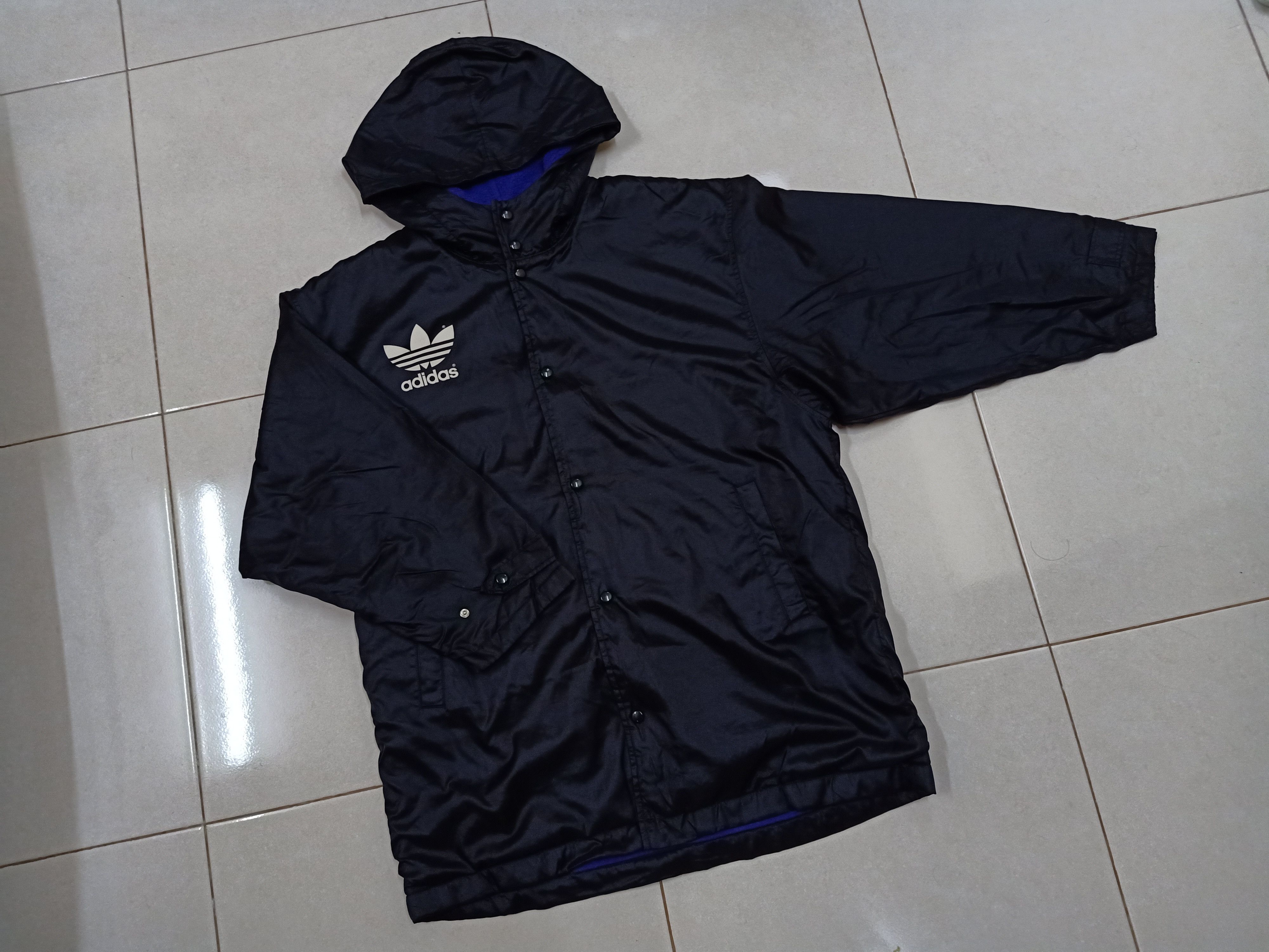 Adidas ADIDAS X DECENTE Big Logo Black Hoodie Long Jacket. Size US M / EU 48-50 / 2 - 3 Thumbnail