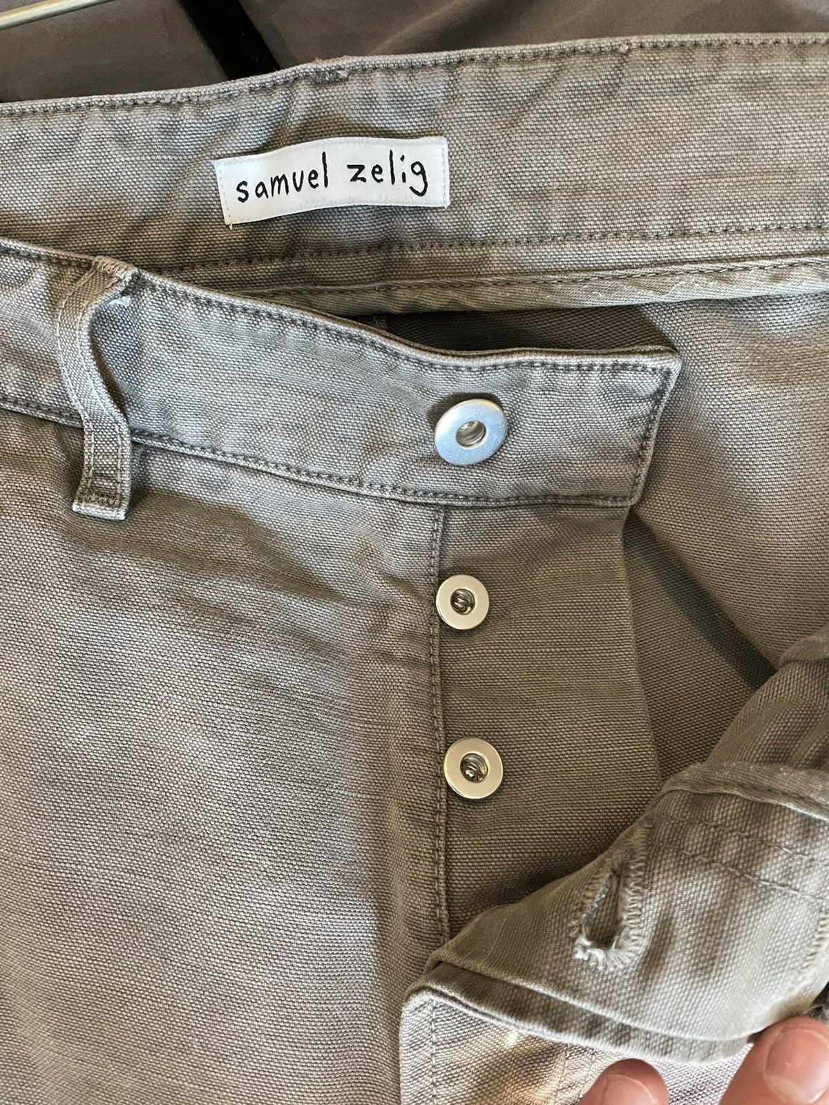 Other Samuel Zelig oil wash canvas pant Size US 34 / EU 50 - 4 Thumbnail