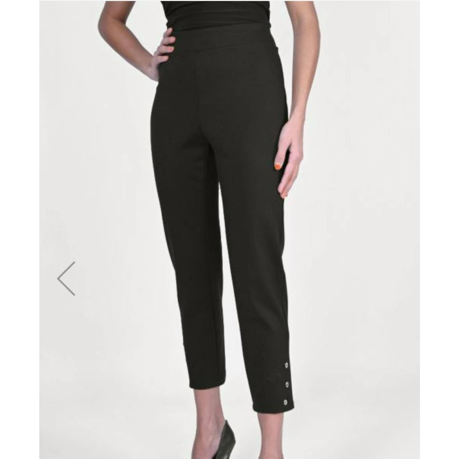 Frank Lyman Woven Black Pants 082 main image 1