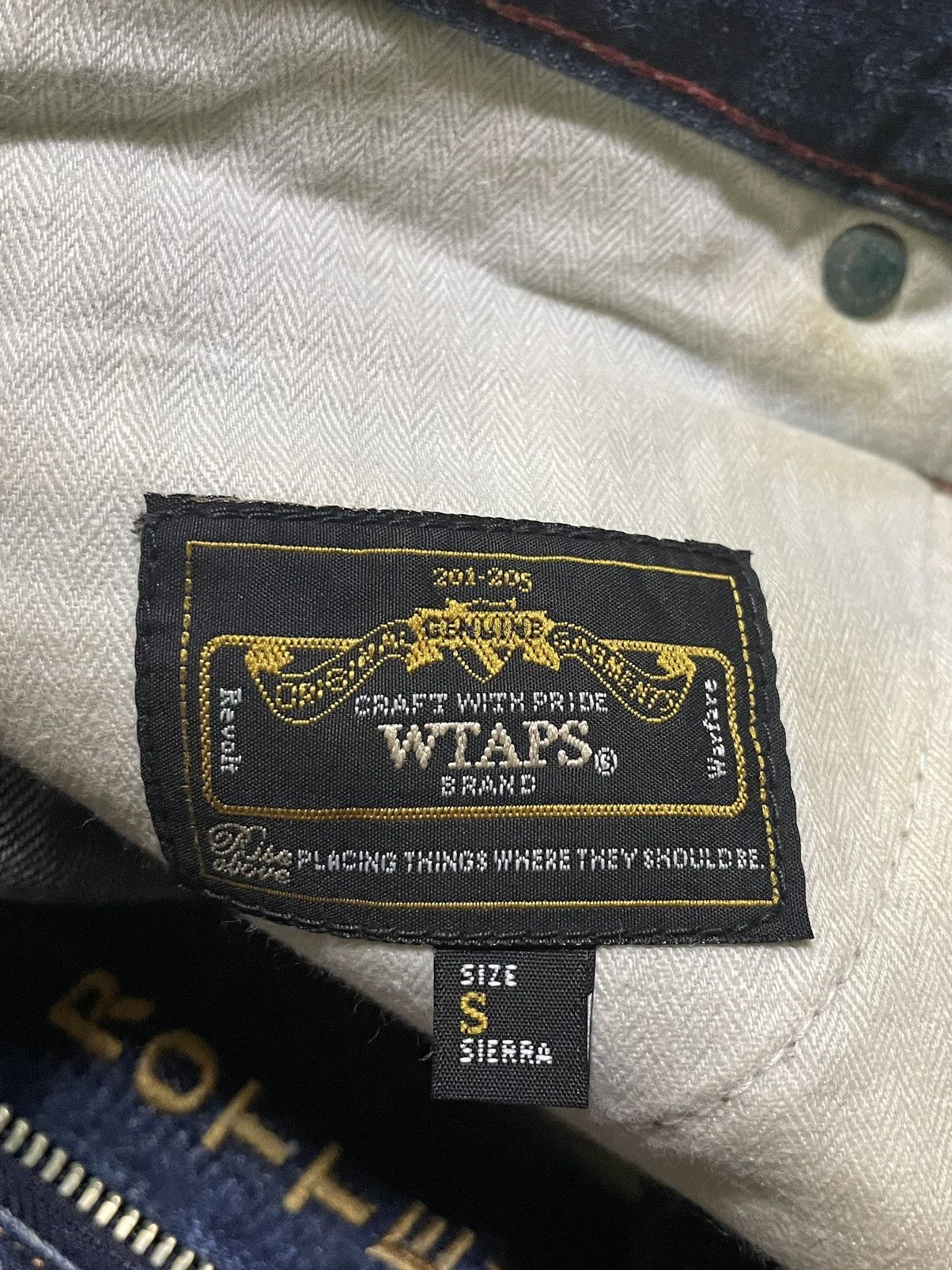 Wtaps Wtaps Blues Skinny Selvedge Denim Size US 32 / EU 48 - 11 Thumbnail