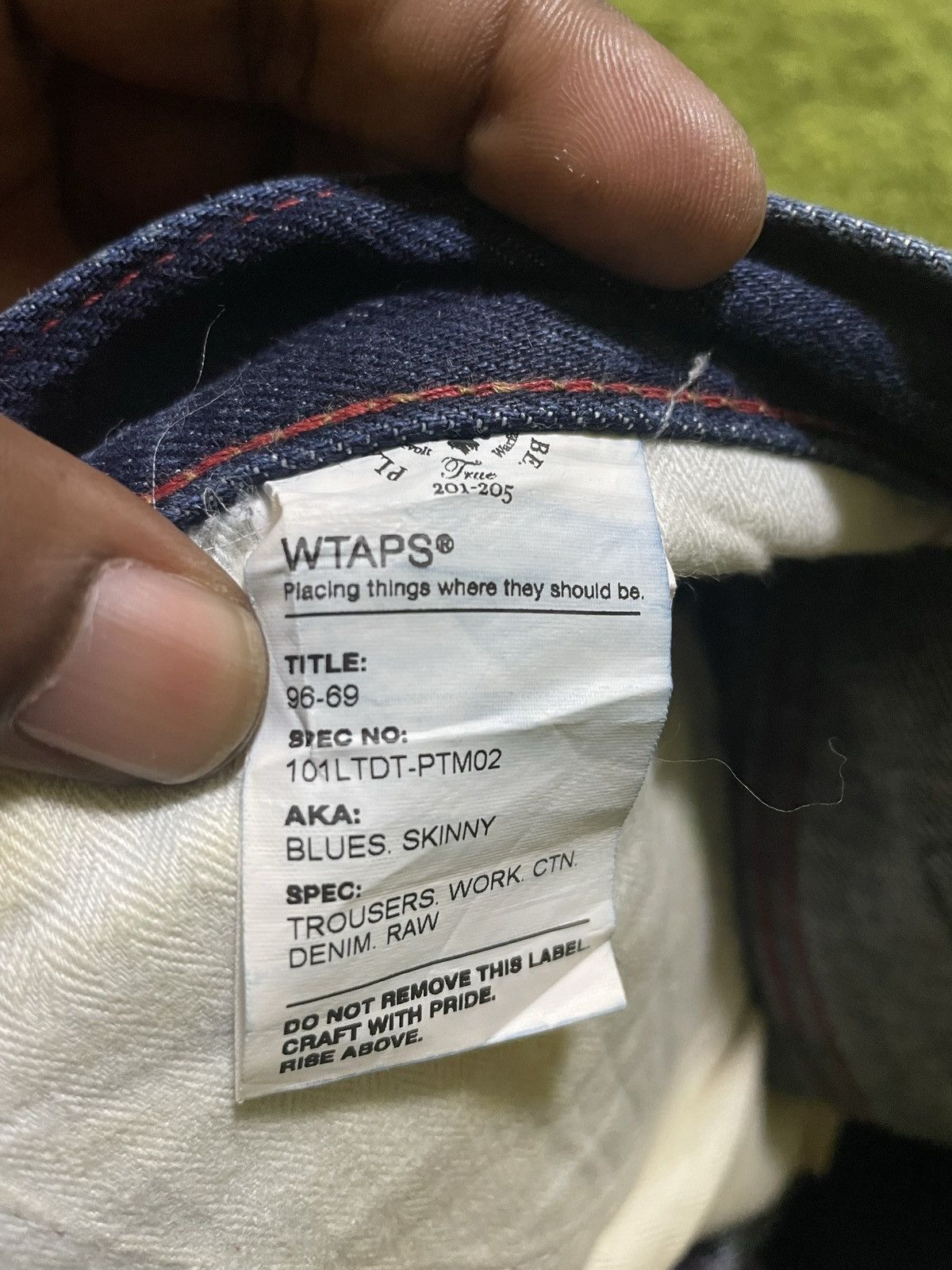 Wtaps Wtaps Blues Skinny Selvedge Denim Size US 32 / EU 48 - 12 Thumbnail