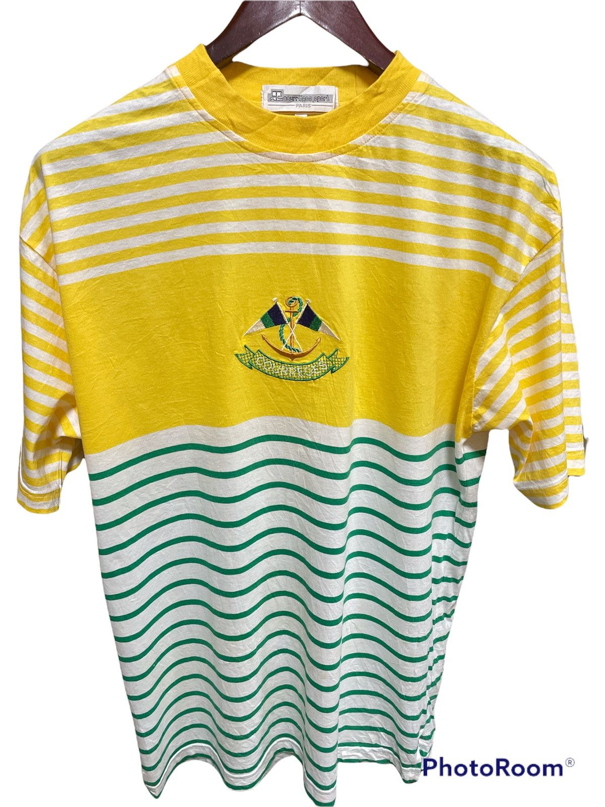 Courreges × Japanese Brand × Vintage Vintage Courrgas Sport Very Nice Design N Calor Size US L / EU 52-54 / 3 - 1 Thumbnail