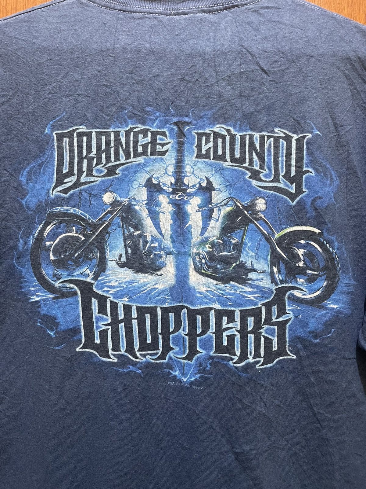 Vintage × West Coast Choppers Vintage Orange Country Choppers Tee Size US L / EU 52-54 / 3 - 4 Thumbnail