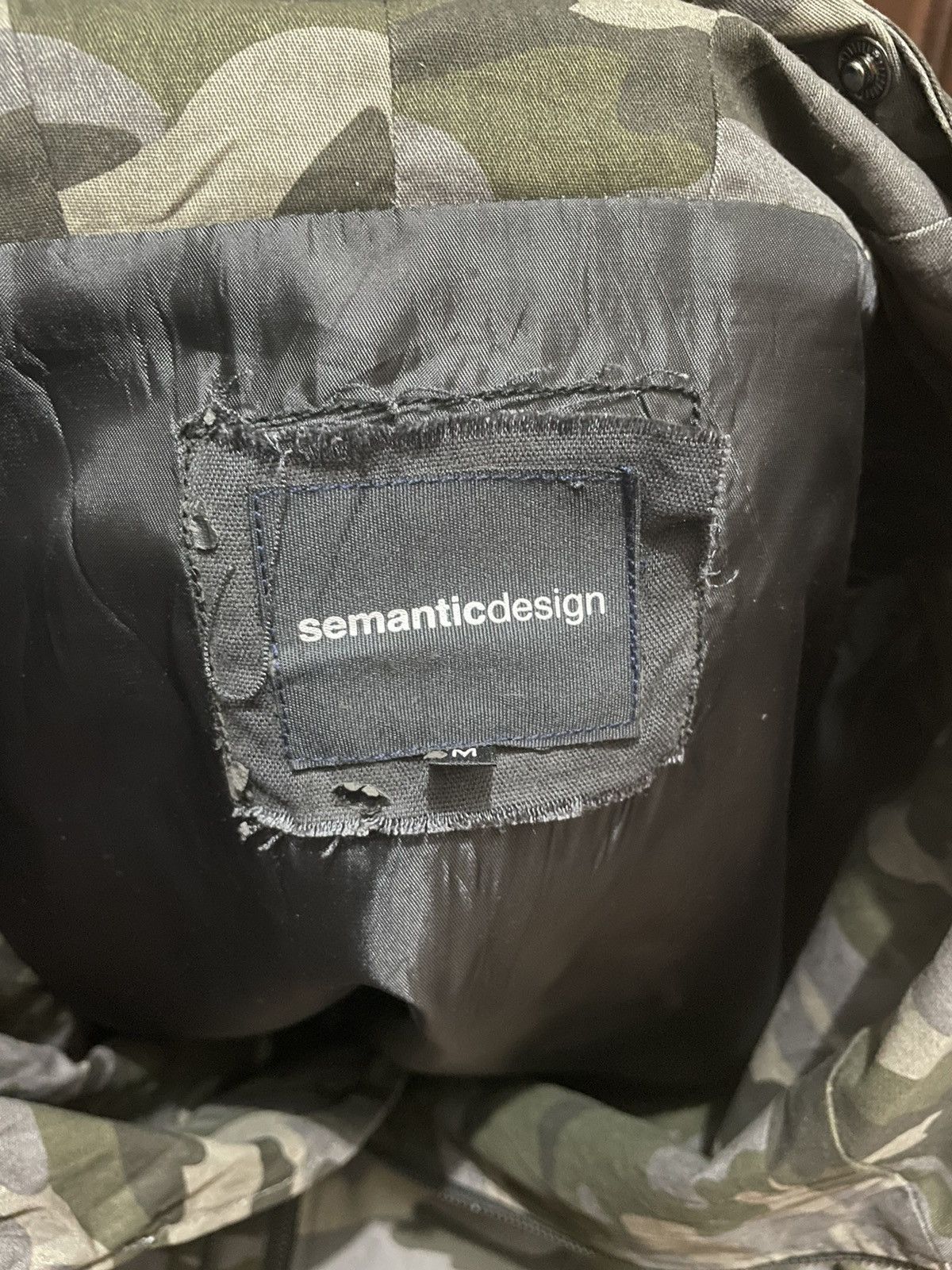 Japanese Brand × Seditionaries Very Rare Semantic Design Camouflage Resizeble With Hoodie Size US M / EU 48-50 / 2 - 11 Thumbnail