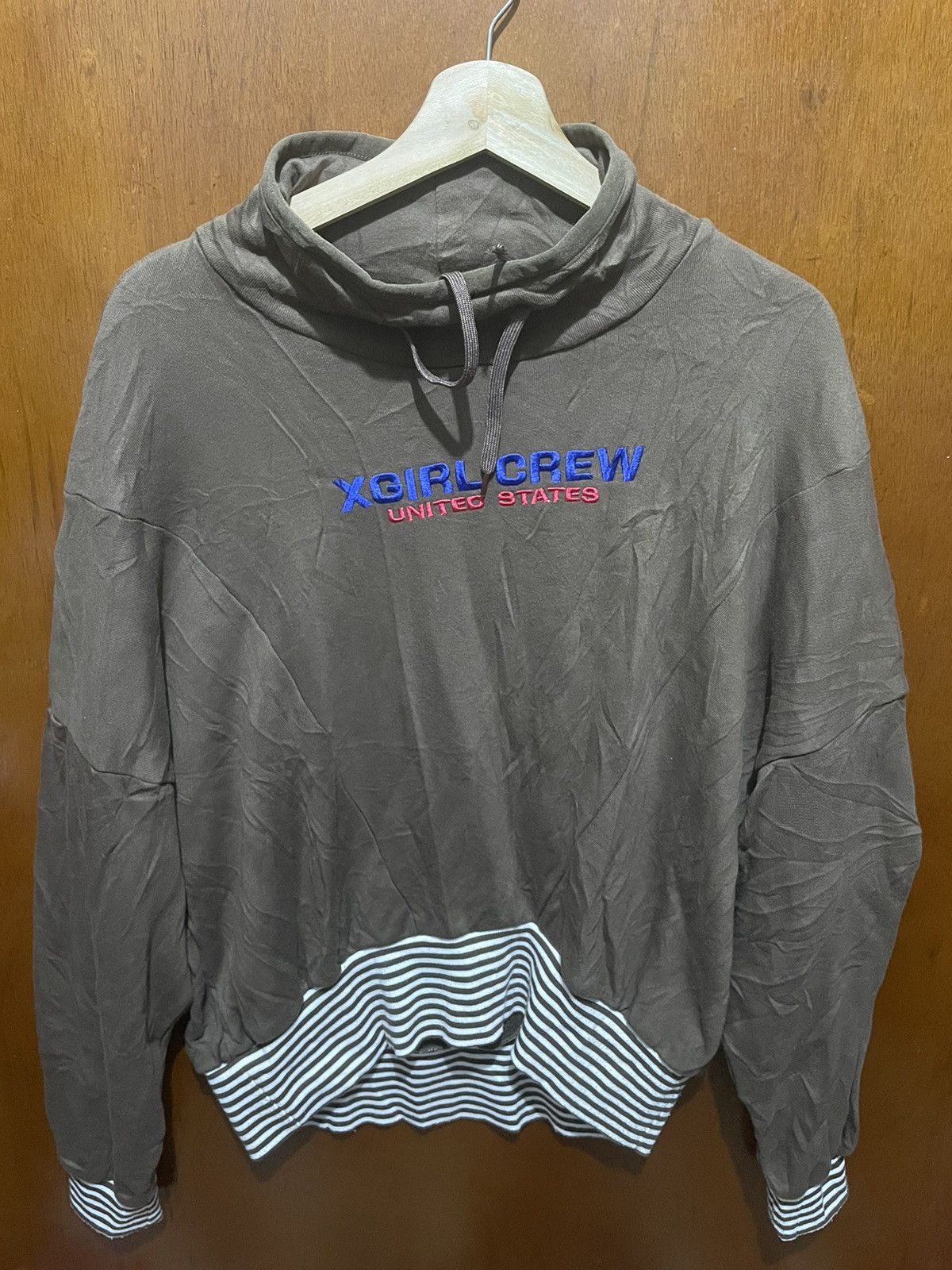 Japanese Brand X-Girl Crew Sweatshirt Nice Design Size L / US 10 / IT 46 - 2 Thumbnail