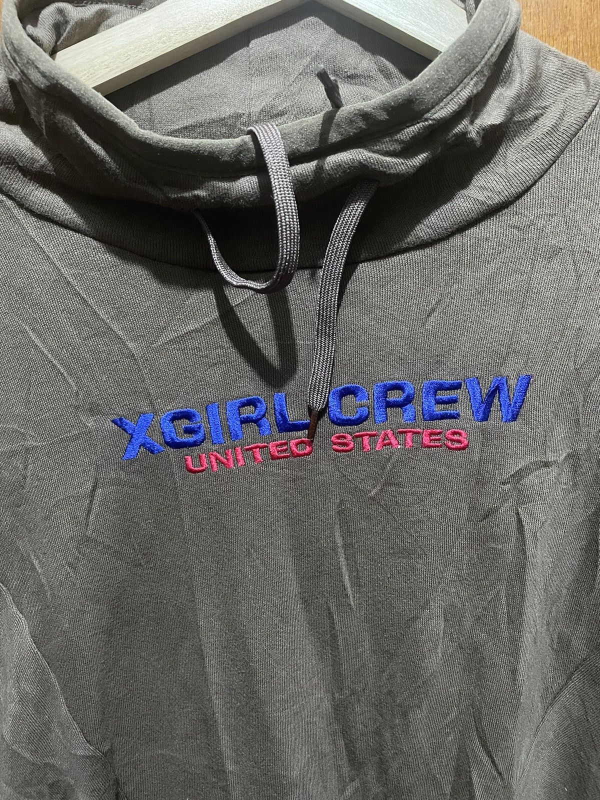 Japanese Brand X-Girl Crew Sweatshirt Nice Design Size L / US 10 / IT 46 - 3 Thumbnail