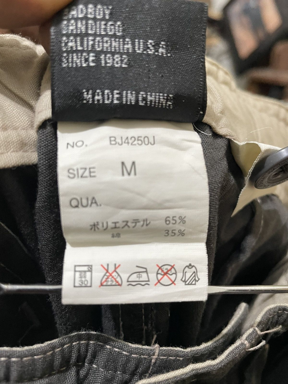 Japanese Brand Rare Bad Boys Trousers Multi Pockets x Three Quaters Pants Size US 32 / EU 48 - 12 Thumbnail