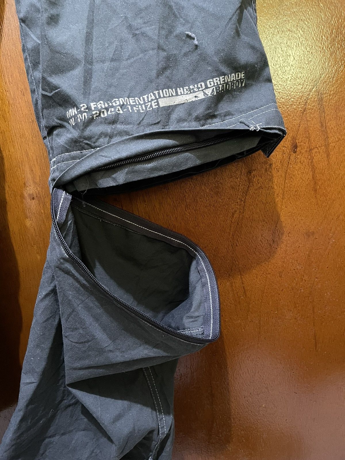 Japanese Brand Rare Bad Boys Trousers Multi Pockets x Three Quaters Pants Size US 32 / EU 48 - 8 Thumbnail
