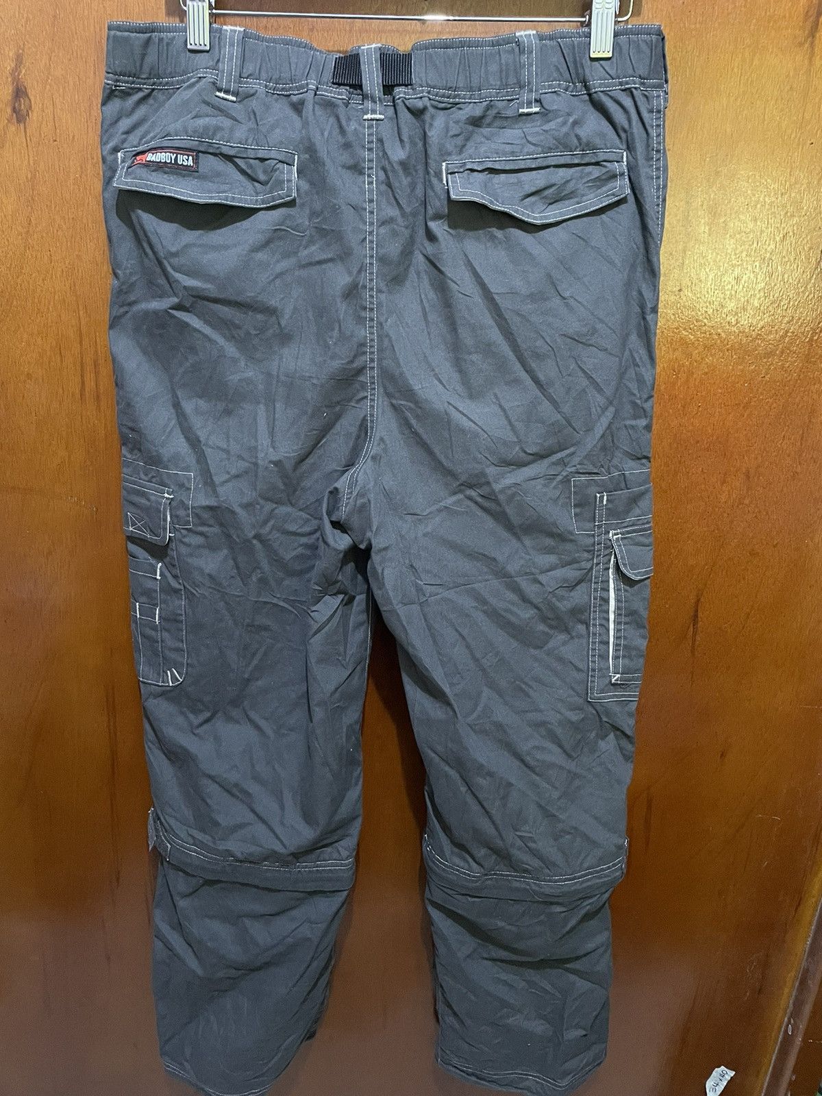 Japanese Brand Rare Bad Boys Trousers Multi Pockets x Three Quaters Pants Size US 32 / EU 48 - 5 Thumbnail
