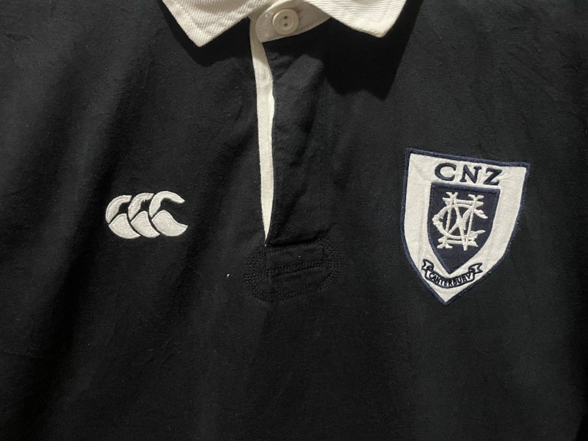 Canterbury of New Zealand × Vintage Rare New Zealand Rugby Shirt by Canterbury Size US L / EU 52-54 / 3 - 3 Thumbnail