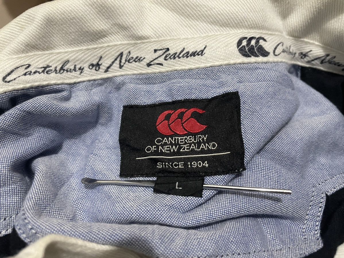 Canterbury of New Zealand × Vintage Rare New Zealand Rugby Shirt by Canterbury Size US L / EU 52-54 / 3 - 8 Thumbnail