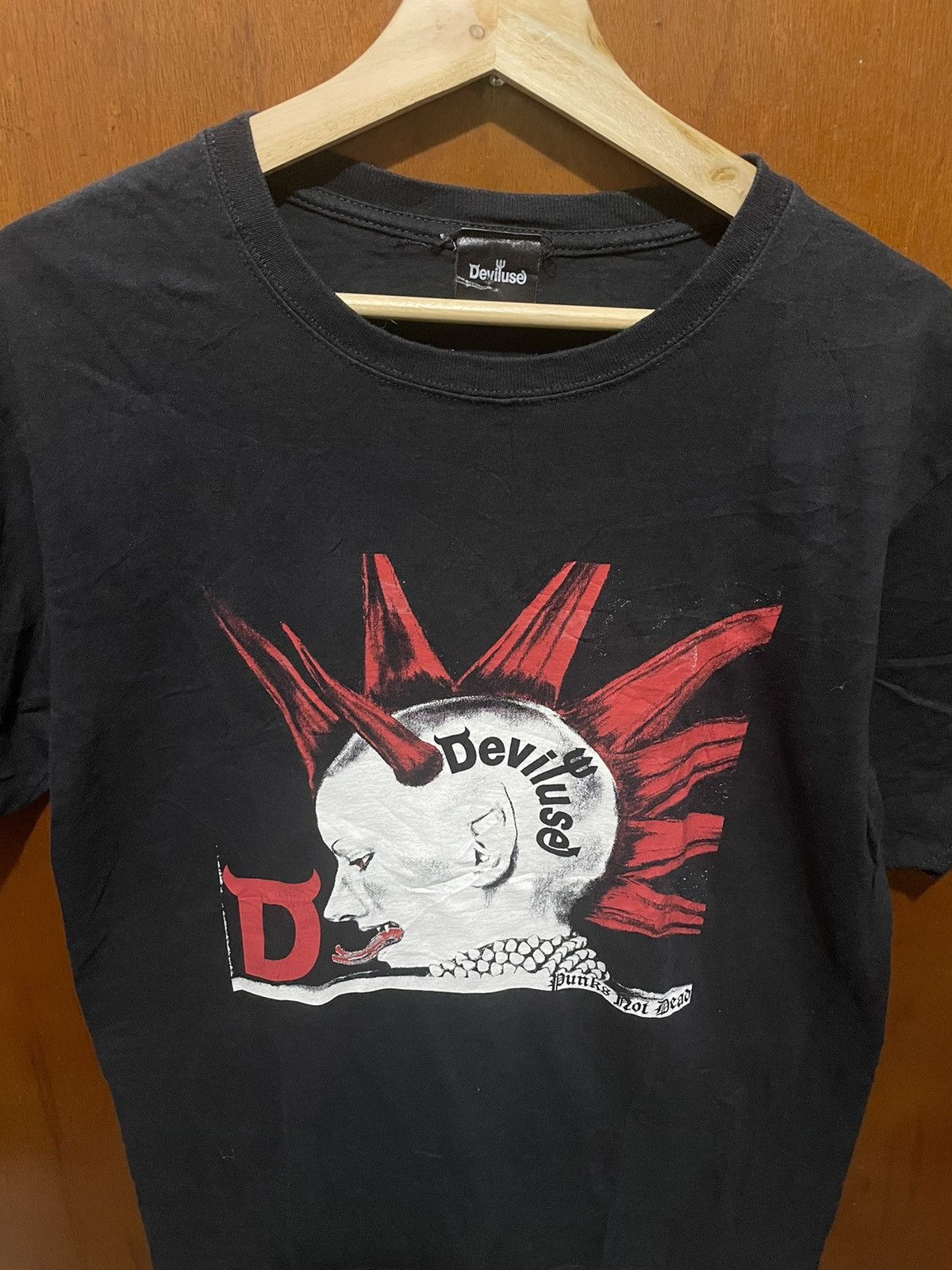 Band Tees × Vintage Deviluse Punk Band Tees Size US M / EU 48-50 / 2 - 3 Thumbnail