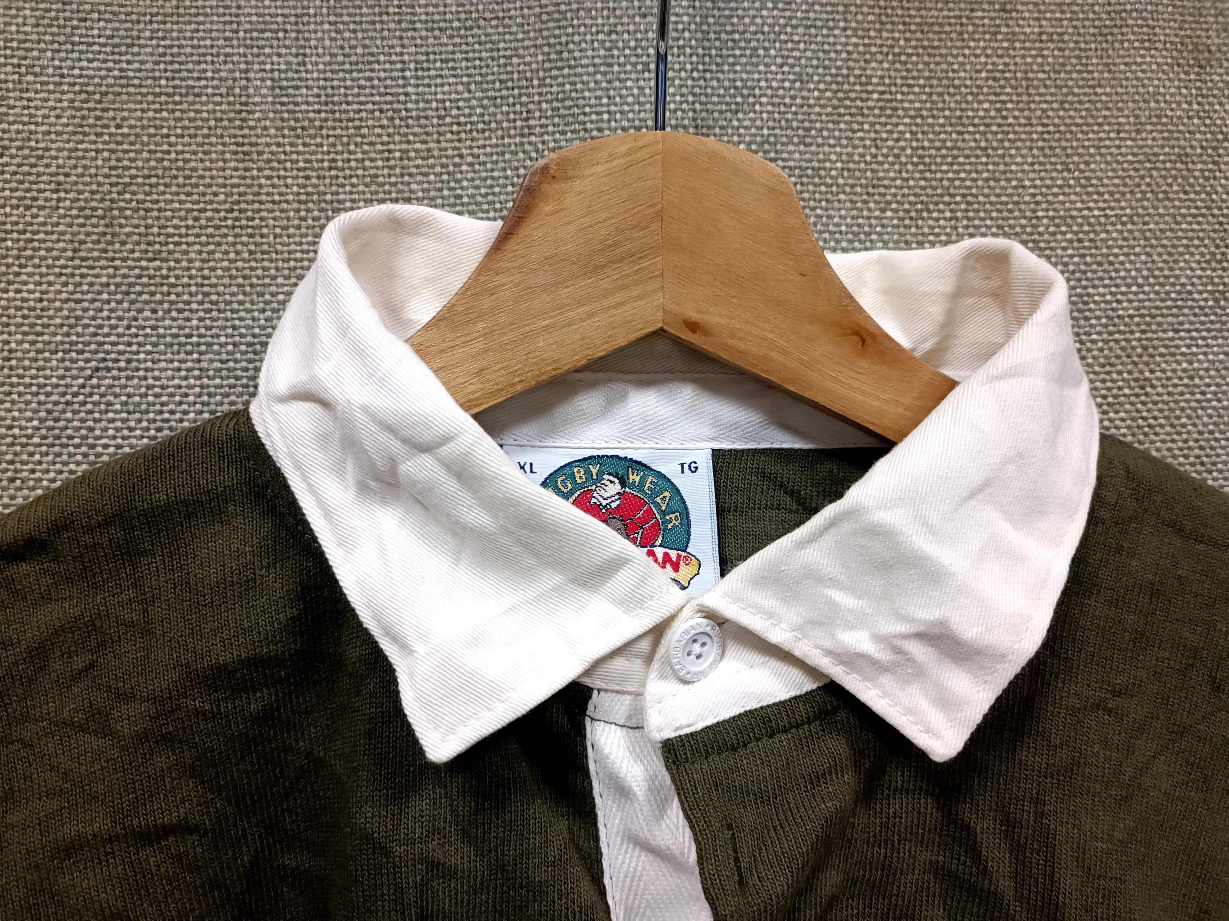Barbarian × Vintage vintage rugby shirt barbarian made in canada Size US XL / EU 56 / 4 - 3 Thumbnail
