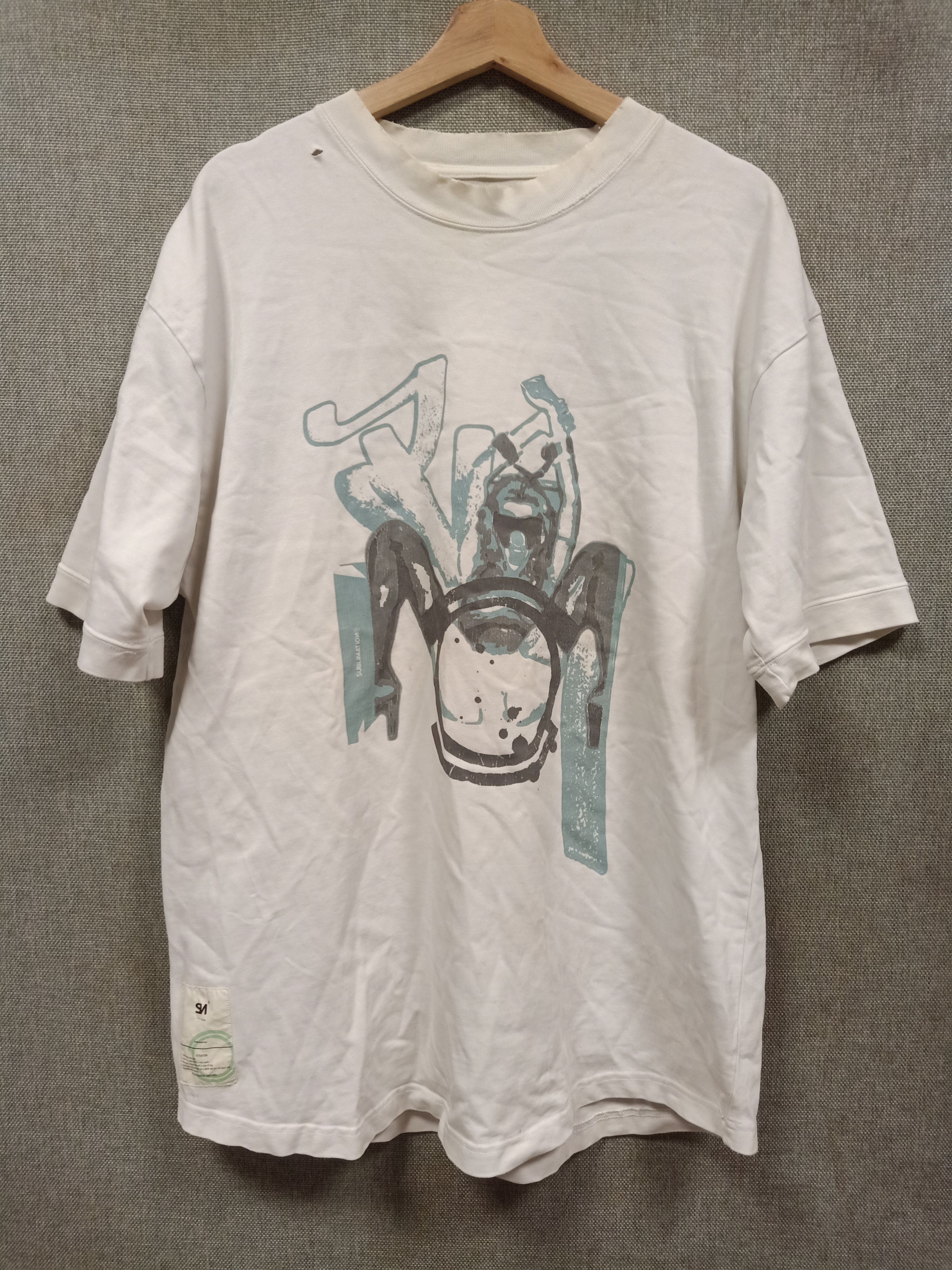 Japanese Brand × Vintage T shirt sublimation made in japan Size US L / EU 52-54 / 3 - 1 Thumbnail