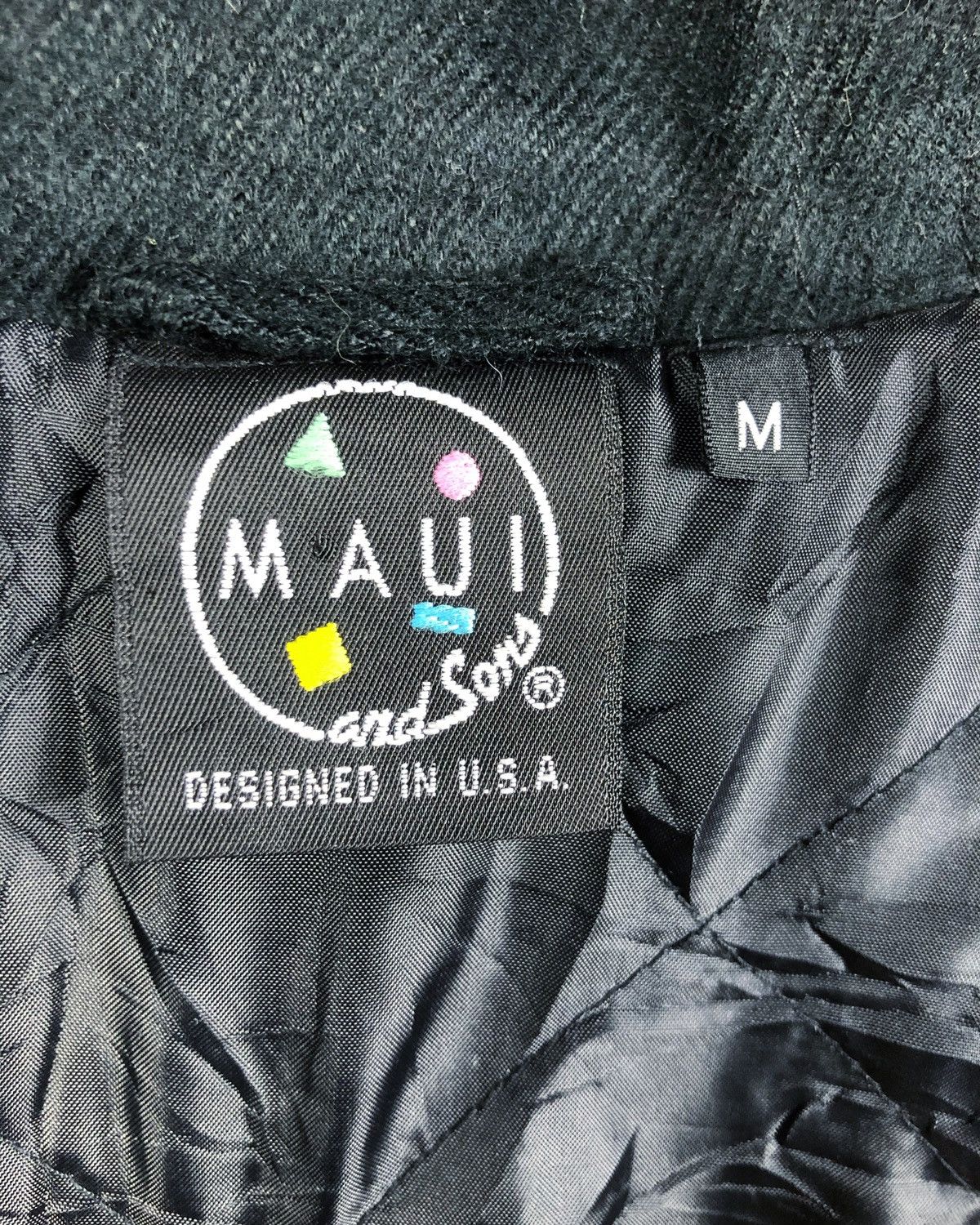 Maui and Sons Rare Maui And Sons Wool Hoodie Jacket Size US M / EU 48-50 / 2 - 8 Thumbnail