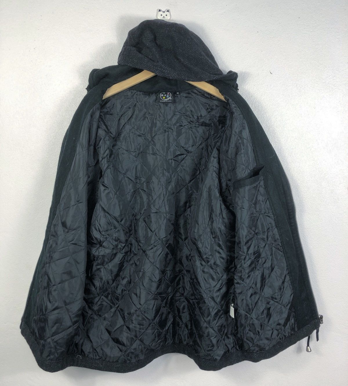 Maui and Sons Rare Maui And Sons Wool Hoodie Jacket Size US M / EU 48-50 / 2 - 7 Thumbnail