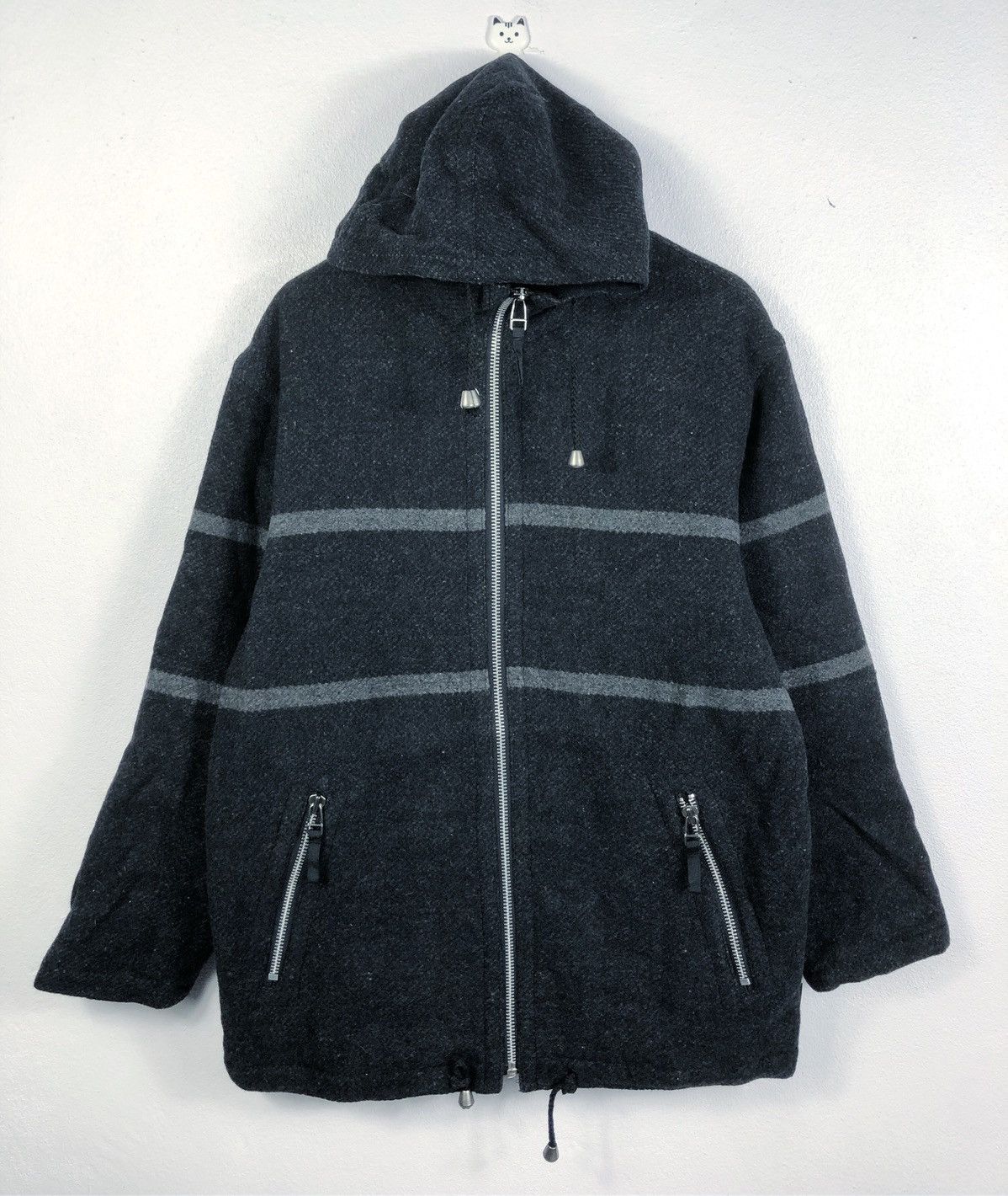 Maui and Sons Rare Maui And Sons Wool Hoodie Jacket Size US M / EU 48-50 / 2 - 1 Thumbnail