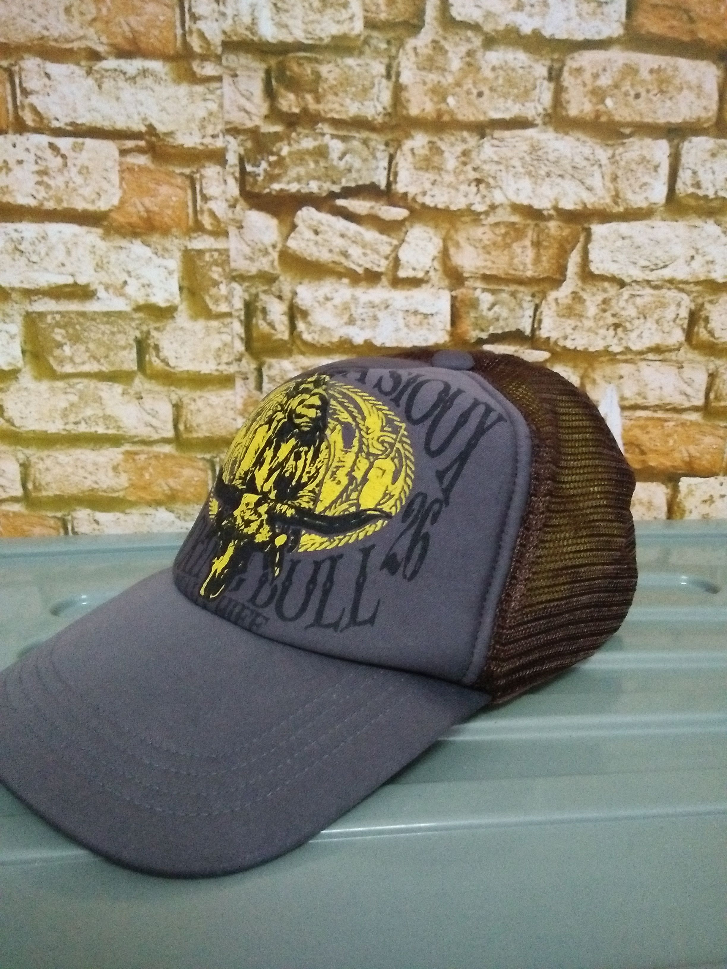 Designer × Japanese Brand STANLEY TRUCKER HATS RED INDIAN CHIEF (B415) Size ONE SIZE - 1 Thumbnail