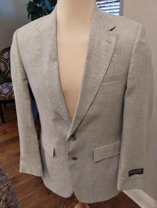 Oakton Ltd NWT Vintage 70's 2 Button Men's Spring/Summer Blazer Sz 40L ...