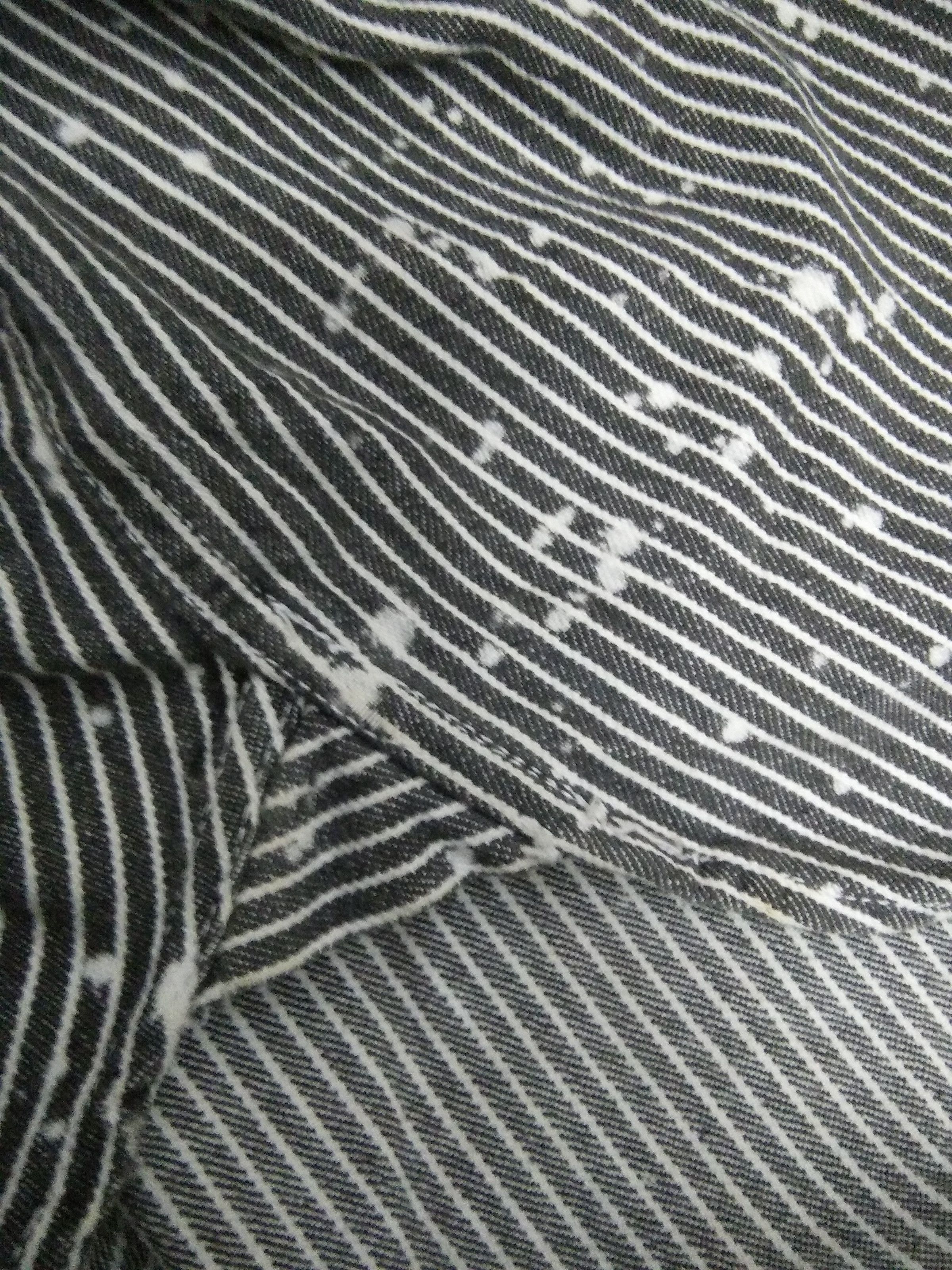 Japanese Brand BOOTLEGBOOTH JAPAN HICKORY Acid Wash SHIRT (A132) Size US XXL / EU 58 / 5 - 5 Thumbnail