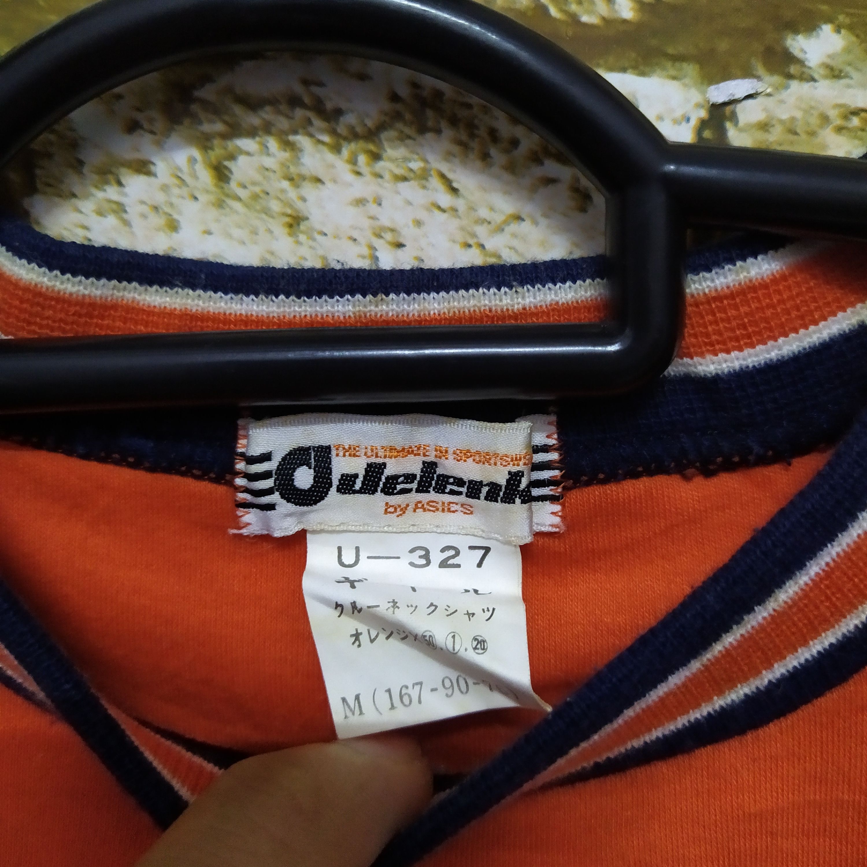 Asics × Vintage VTG ASICS SHIRT JERSEY (D432) Size US S / EU 44-46 / 1 - 5 Thumbnail