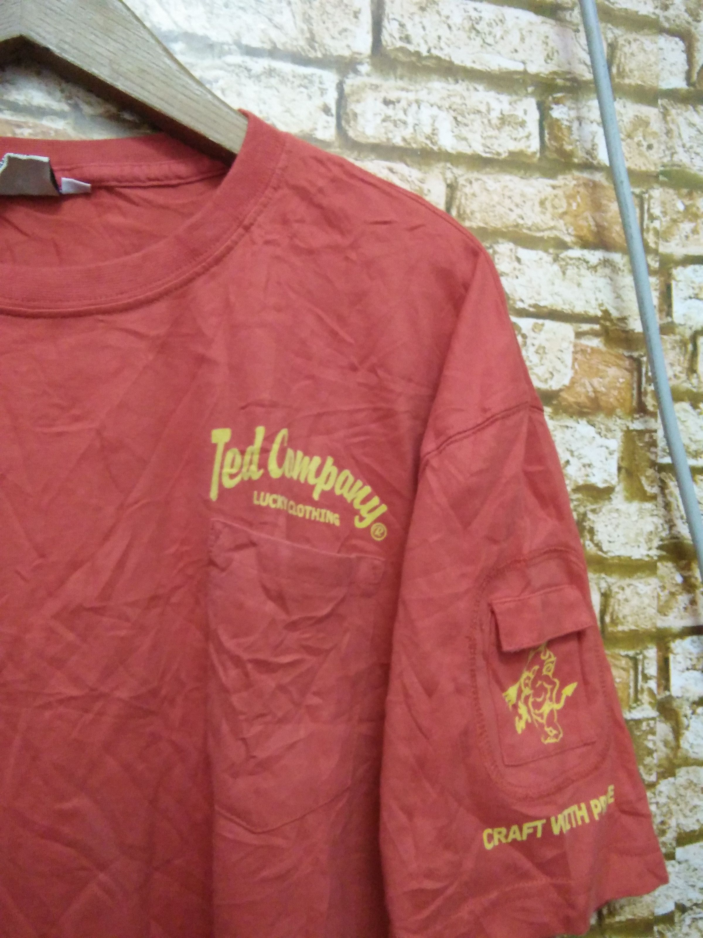 Japanese Brand × Tedman TEDMAN COPMPANY SHIRT crafted with pride (A689) Size US L / EU 52-54 / 3 - 4 Thumbnail