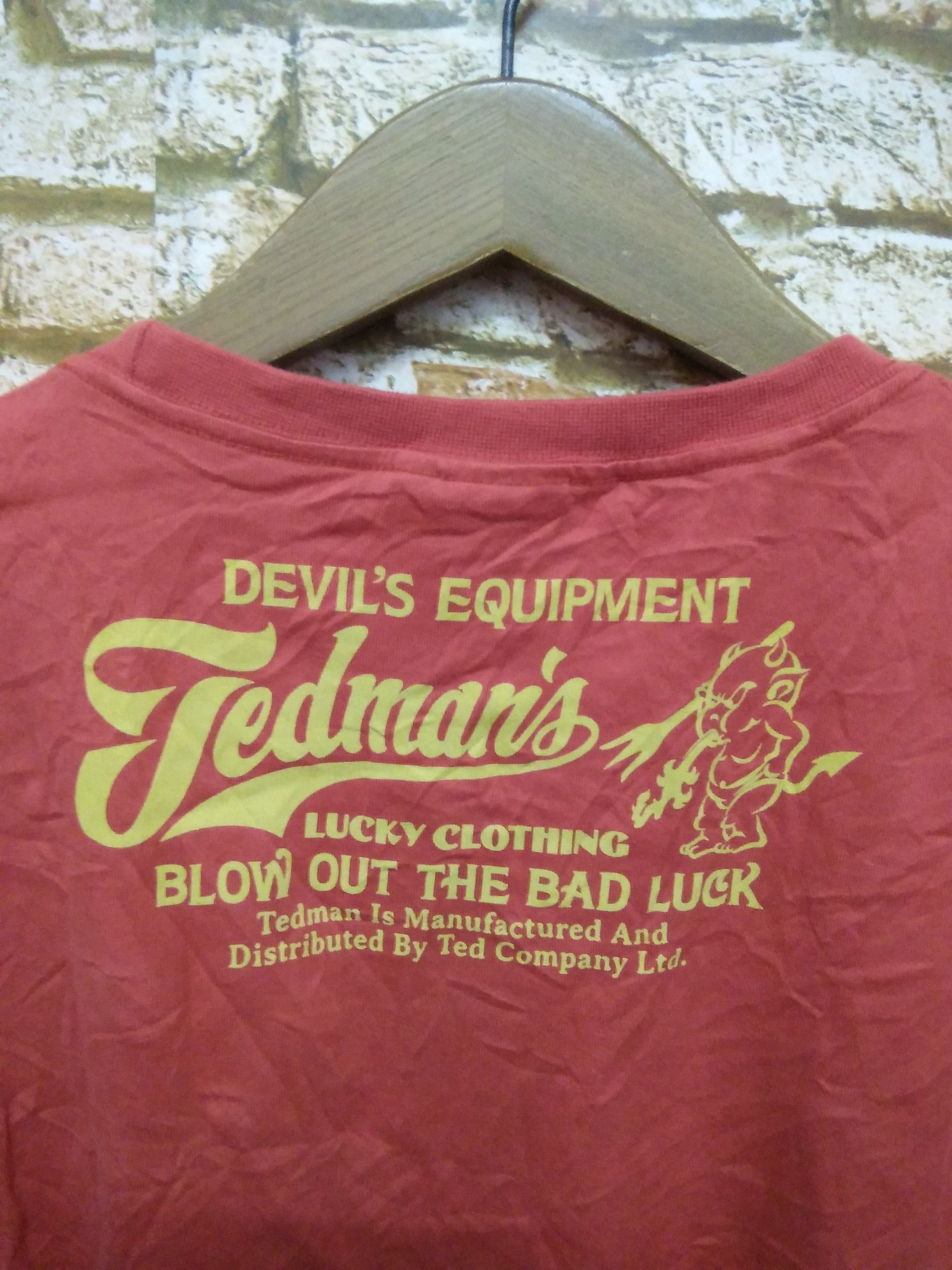 Japanese Brand × Tedman TEDMAN COPMPANY SHIRT crafted with pride (A689) Size US L / EU 52-54 / 3 - 6 Thumbnail