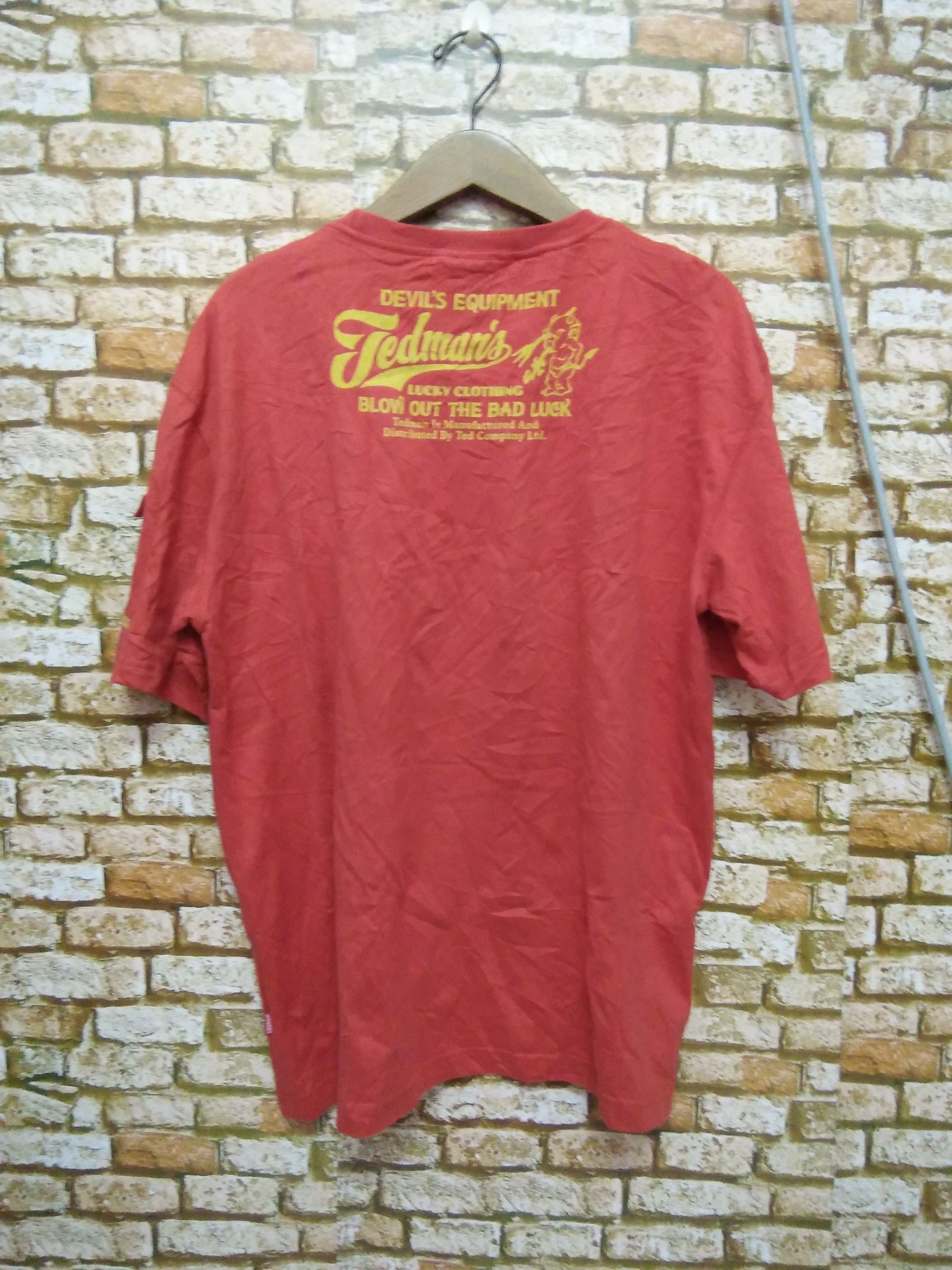 Japanese Brand × Tedman TEDMAN COPMPANY SHIRT crafted with pride (A689) Size US L / EU 52-54 / 3 - 5 Thumbnail