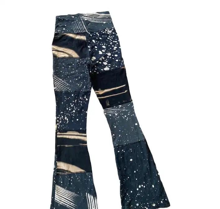 Hysteric Glamour 🔥GRAIL🇯🇵 PHOENIX CO LTD RUNAWAY PATCHWORK FLARED PANTS Size US 28 / EU 44 - 7 Thumbnail