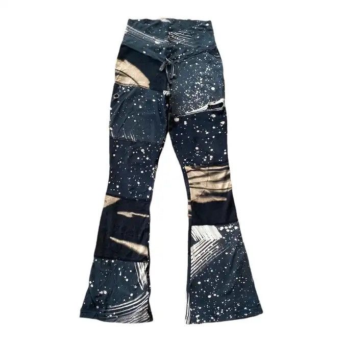 Hysteric Glamour 🔥GRAIL🇯🇵 PHOENIX CO LTD RUNAWAY PATCHWORK FLARED PANTS Size US 28 / EU 44 - 1 Thumbnail