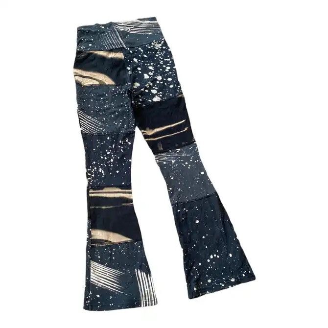 Hysteric Glamour 🔥GRAIL🇯🇵 PHOENIX CO LTD RUNAWAY PATCHWORK FLARED PANTS Size US 28 / EU 44 - 4 Thumbnail
