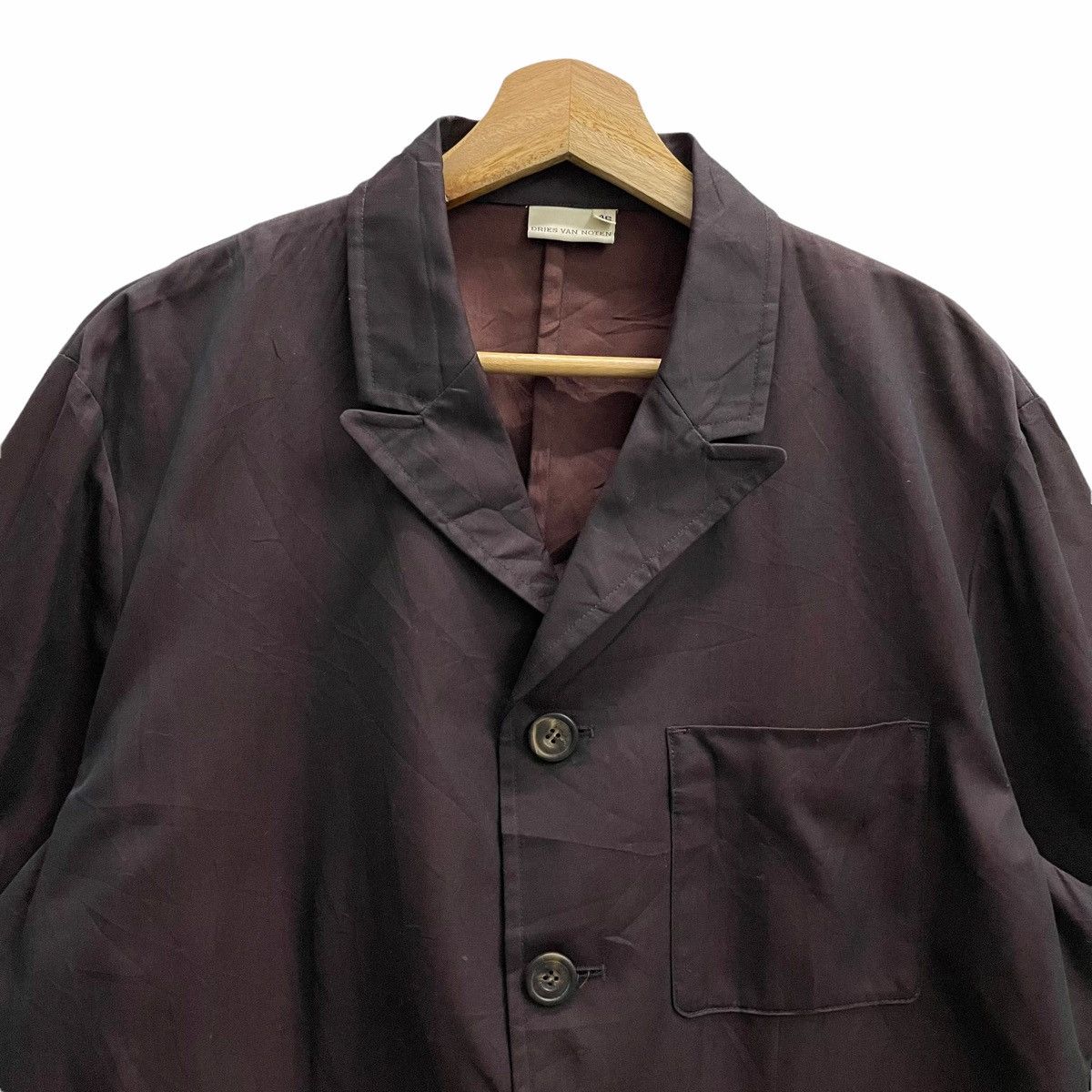 Dries Van Noten STEAL💥 DRIES VAN NOTEN TOPCOAT JACKET Size US M / EU 48-50 / 2 - 4 Thumbnail