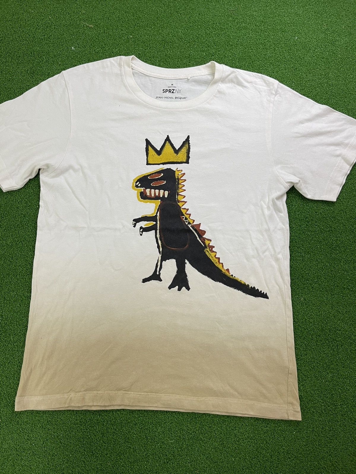Jean Michel Basquiat X Forever 21 Crown Dino With Colour