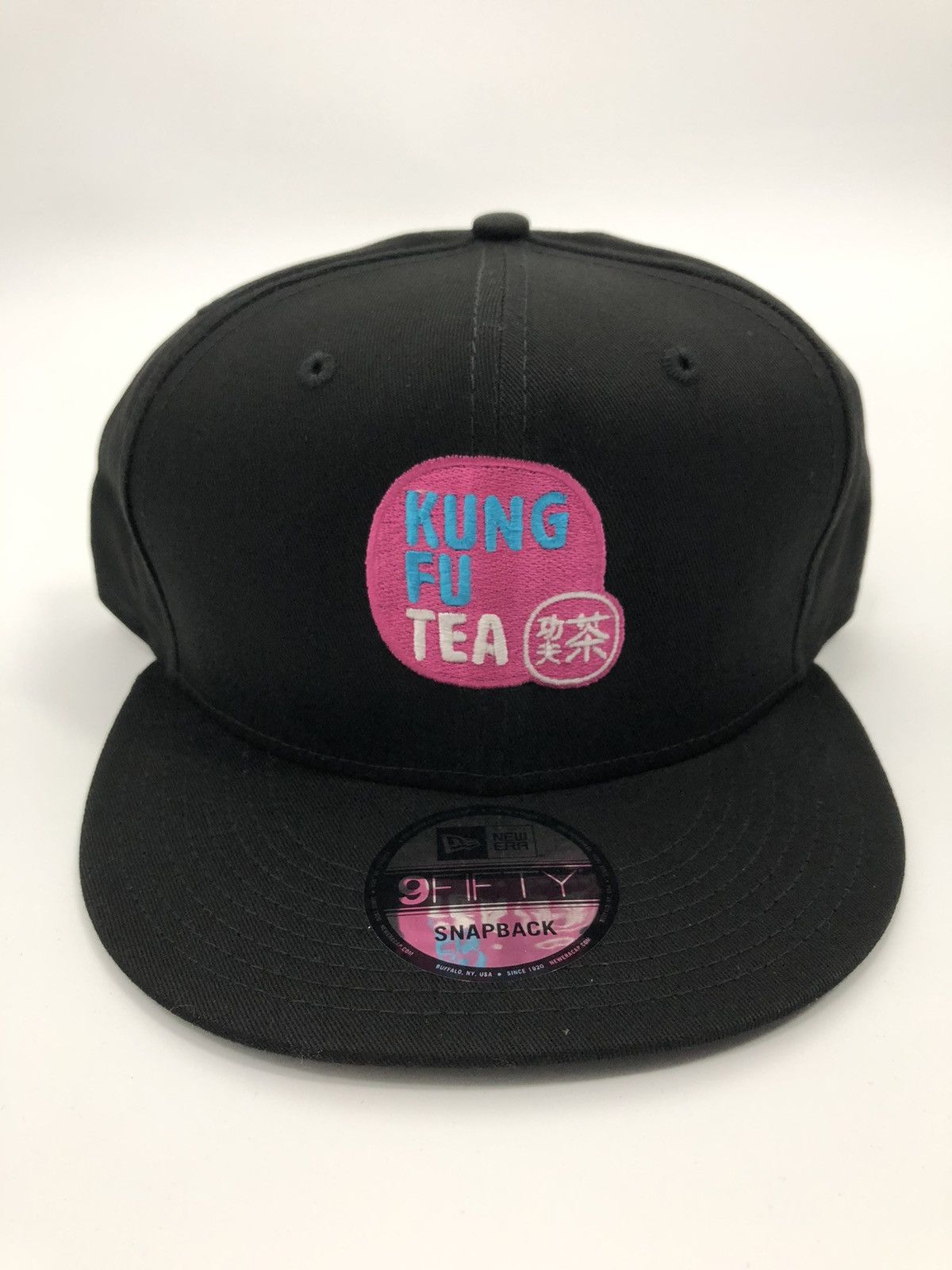 New Era New Era Kung Fu Tea Pink Black Snapback Hat Size ONE SIZE - 1 Thumbnail