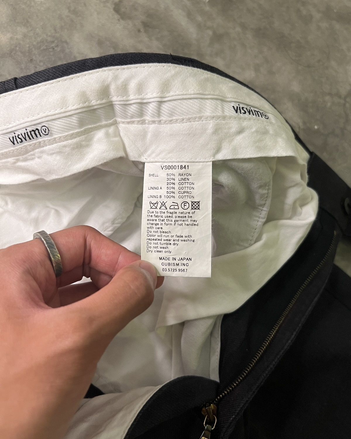 Visvim Visvim FW11 Cornel Slacks (Cotton/Linen) *FIL EXCLUSIVE Size US 32 / EU 48 - 11 Thumbnail