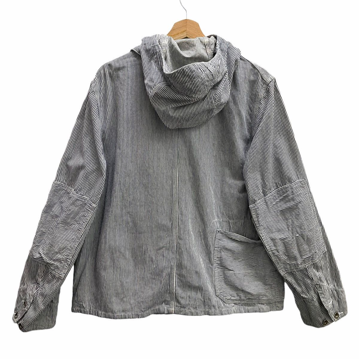 Engineered Garments × Nepenthes 💥 ENGINEERED GARMENTS WABASH HICKORY CHORE JACKET Size US M / EU 48-50 / 2 - 5 Thumbnail