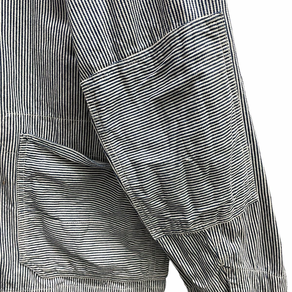 Engineered Garments × Nepenthes 💥 ENGINEERED GARMENTS WABASH HICKORY CHORE JACKET Size US M / EU 48-50 / 2 - 7 Thumbnail