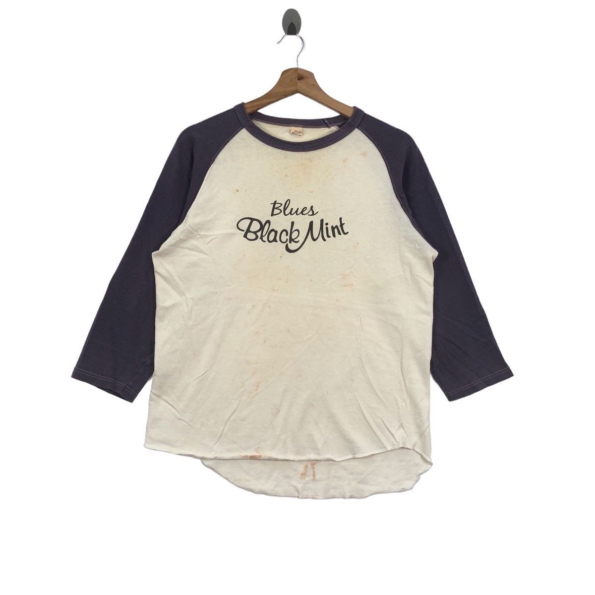 The Flat Head Japanese Brand FLAT HEAD BLUES Black Mint Dirty 3q Shirt Size US L / EU 52-54 / 3 - 1 Thumbnail