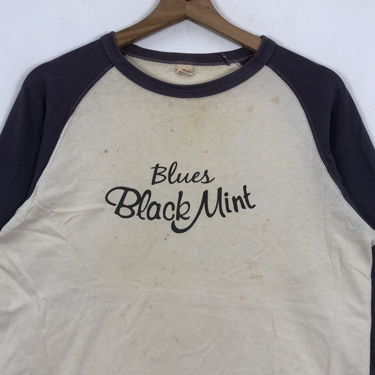 The Flat Head Japanese Brand FLAT HEAD BLUES Black Mint Dirty 3q Shirt Size US L / EU 52-54 / 3 - 3 Thumbnail