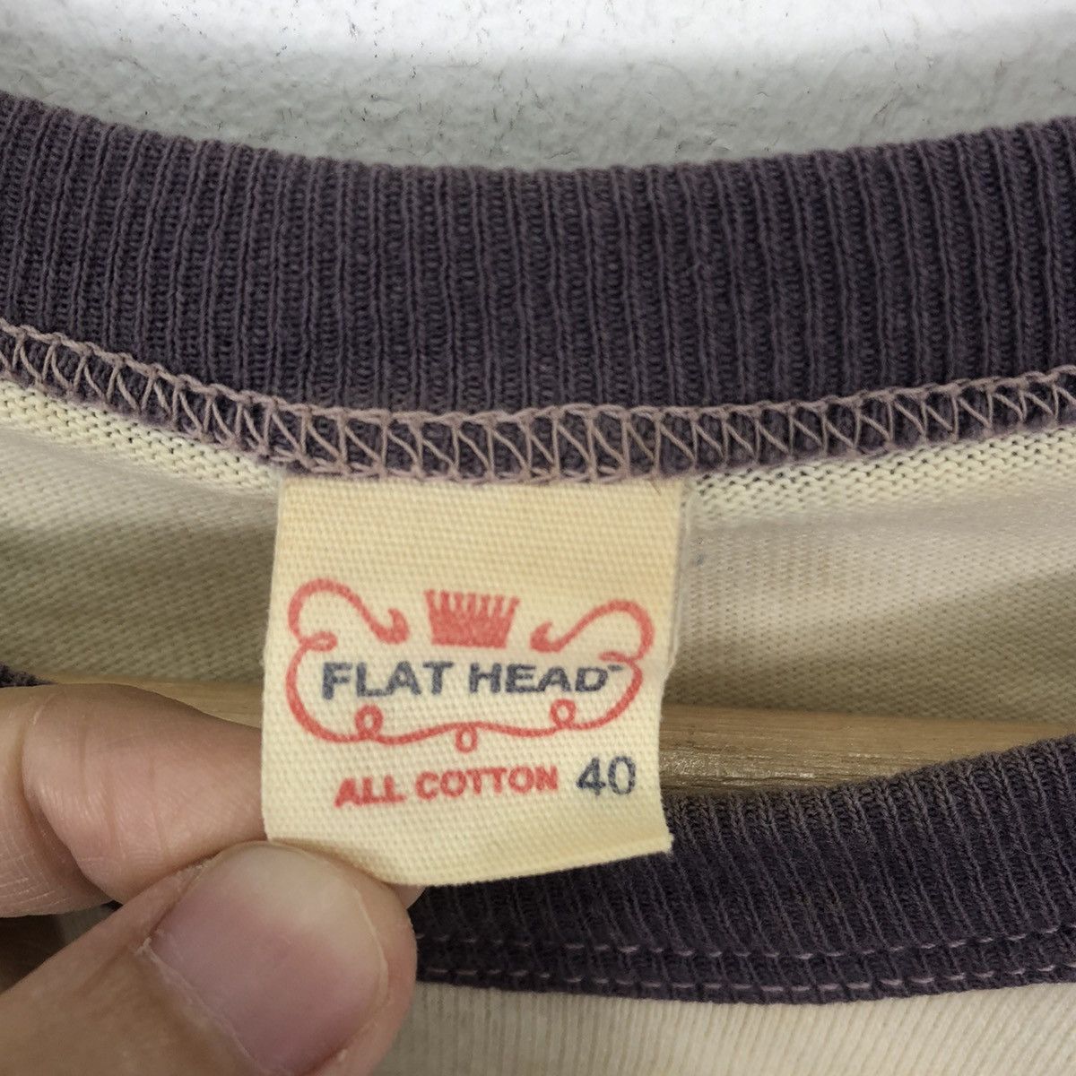 The Flat Head Japanese Brand FLAT HEAD BLUES Black Mint Dirty 3q Shirt Size US L / EU 52-54 / 3 - 4 Thumbnail