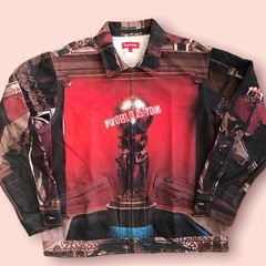 M Supreme Scarface The World Is Yours Denim Jacket